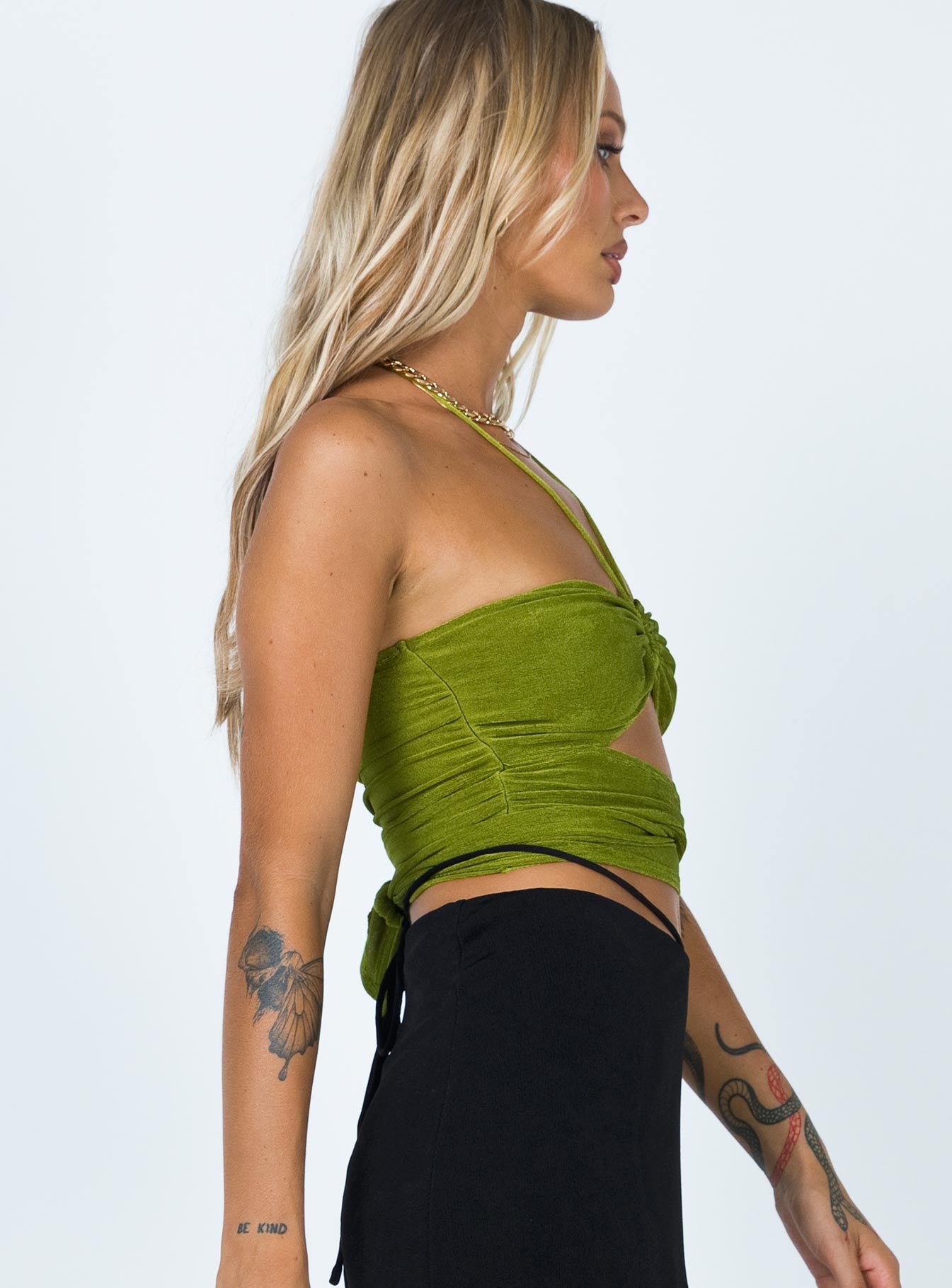 Loriella Ring Detail Crop Top - Image 7