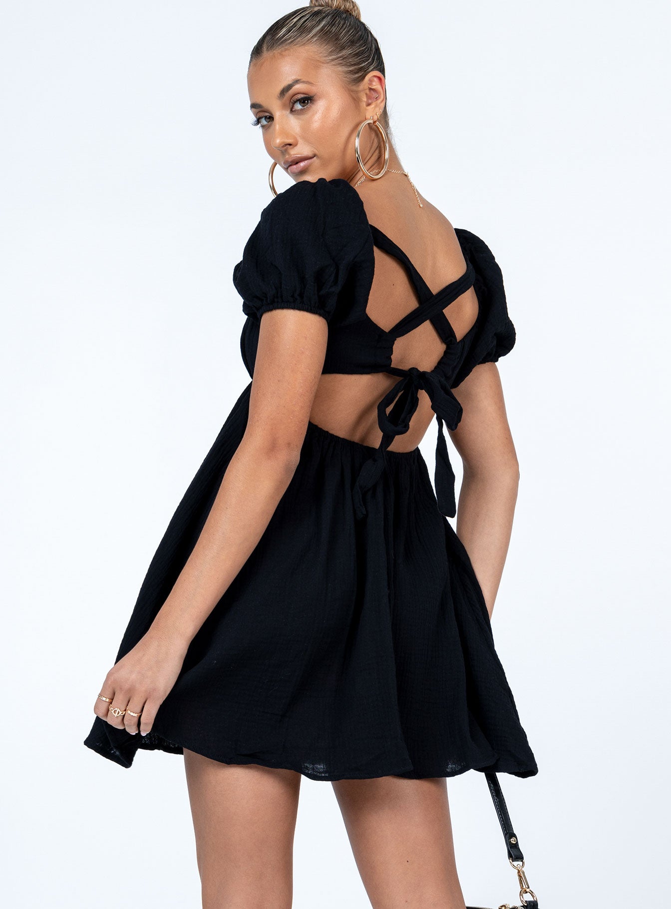 Let's Dance Mini Dress Black - Image 5