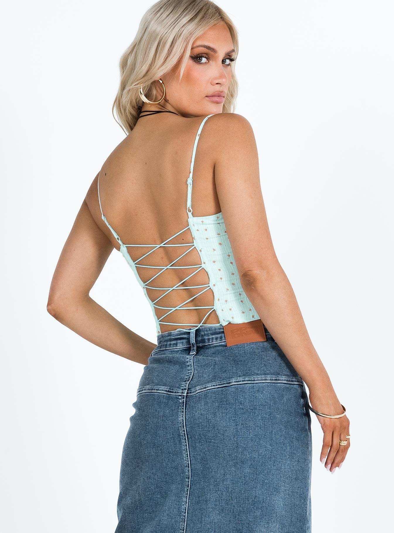 Clemont Corset Blue - Image 5