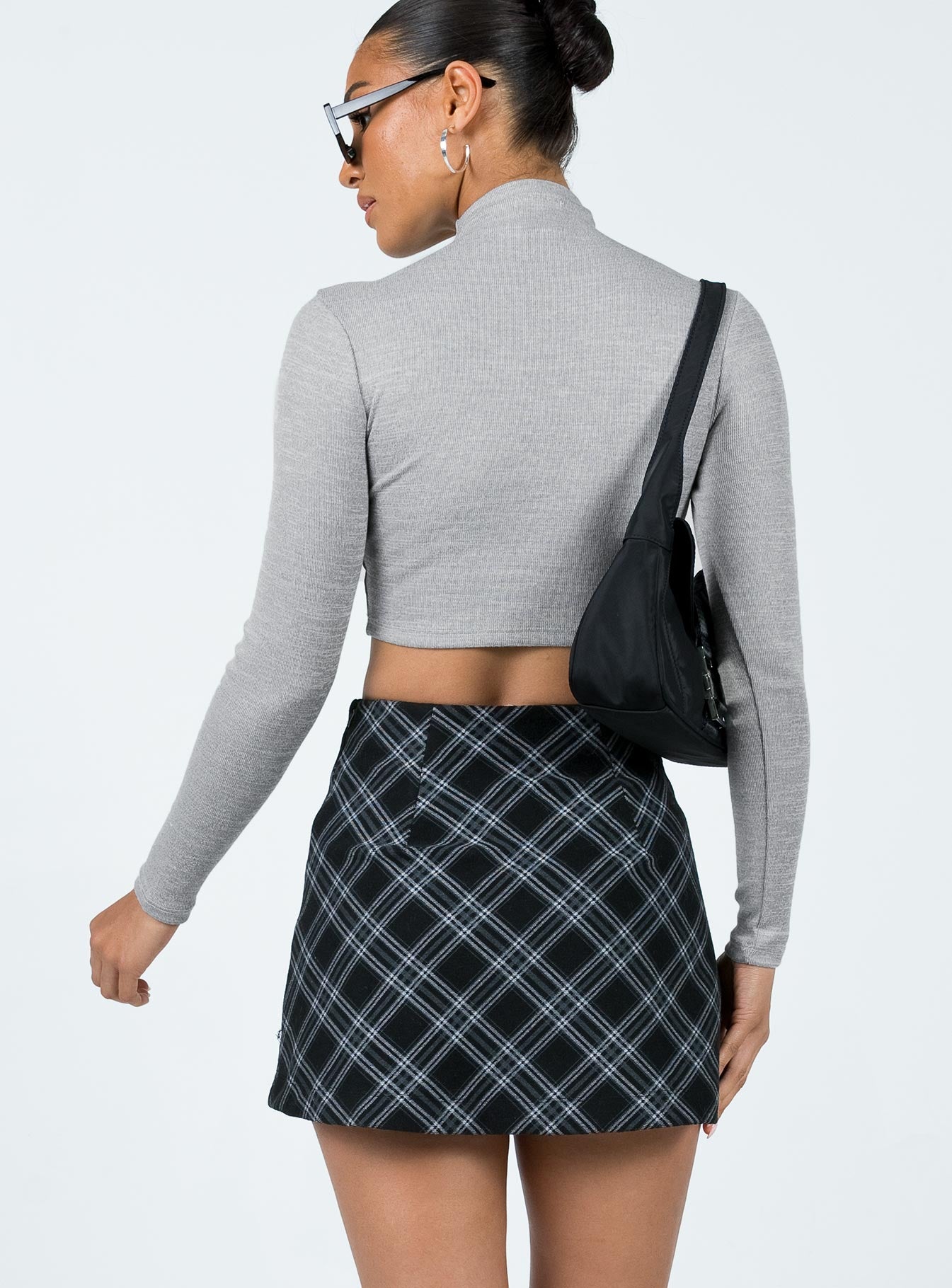 Fike Mini Skirt Black - Image 6