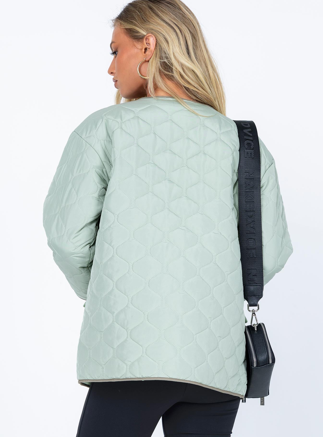 Carter Quilted Liner Jacket Green - Image 4