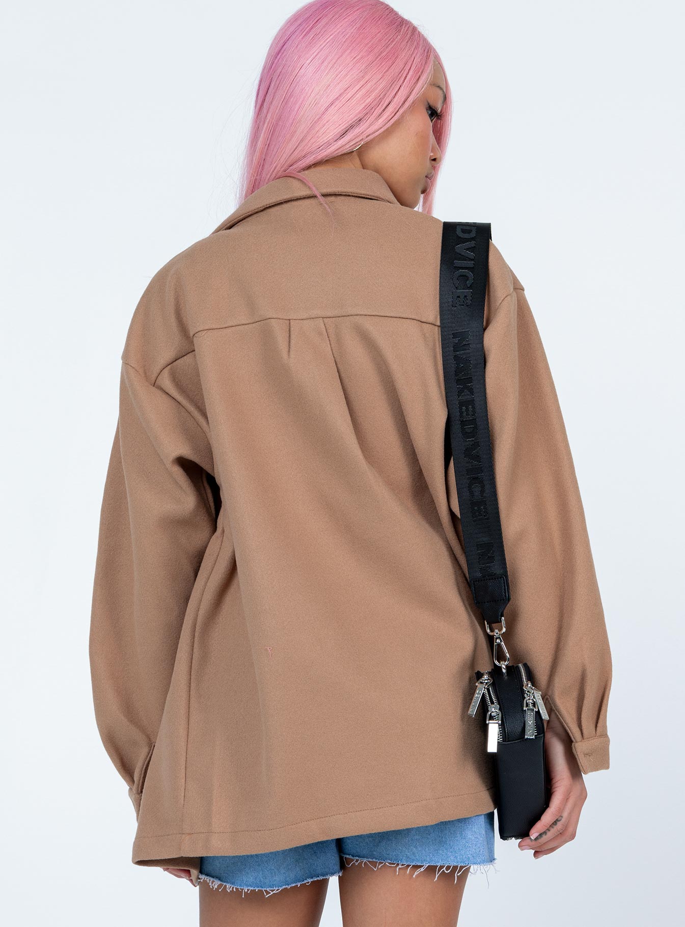 Mila Shirt Beige - Image 4