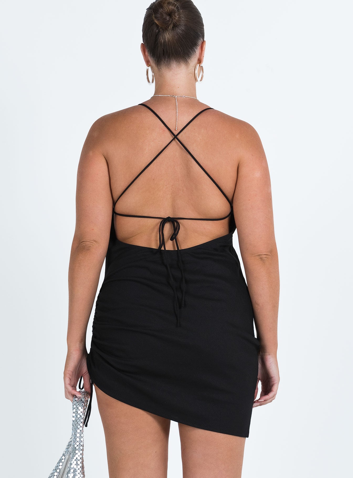 Playa D'en Bossa Mini Dress Black - Image 5