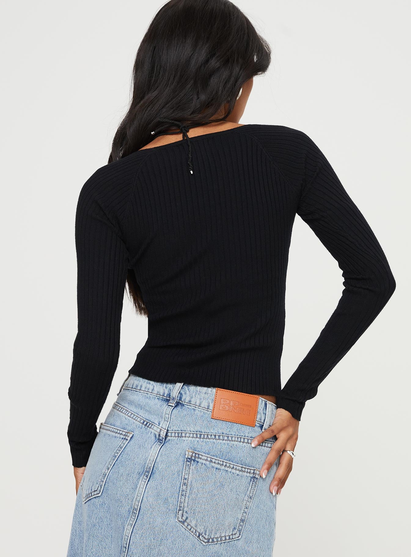 Mavins Long Sleeve Top Black - Image 5