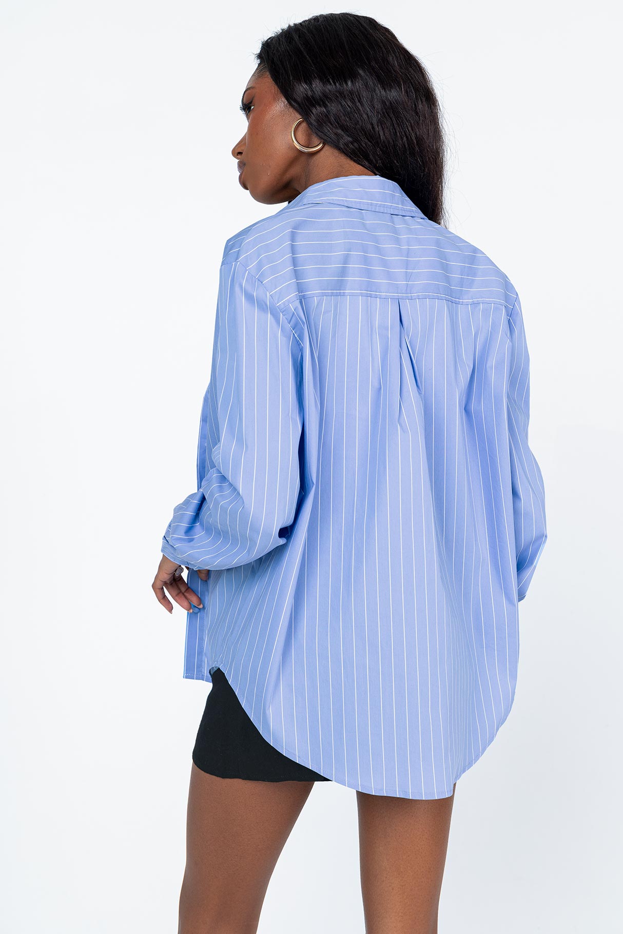 Murray Shirt Blue Stripe - Image 5