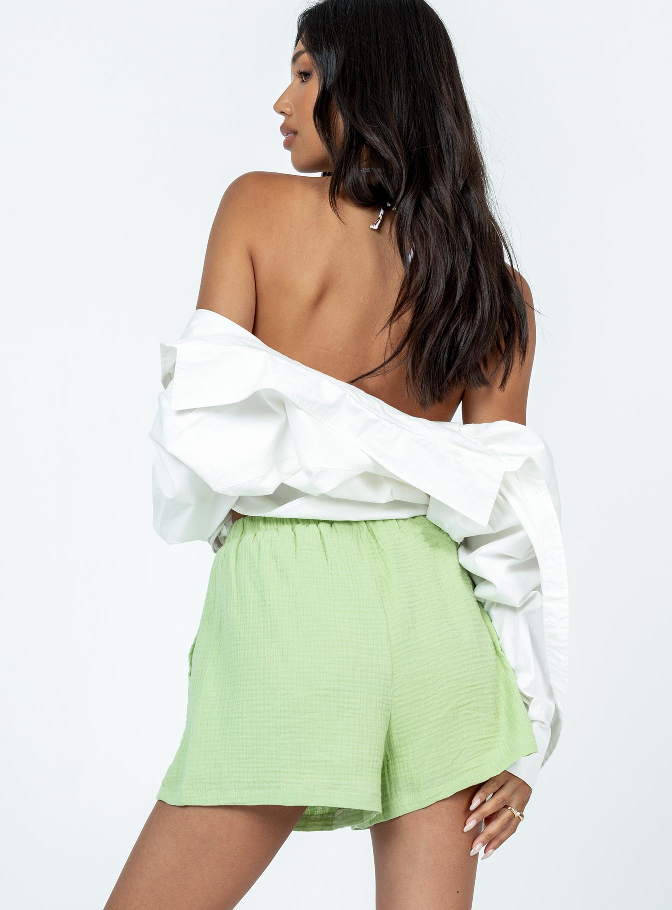 Mateo Shorts Green - Image 5