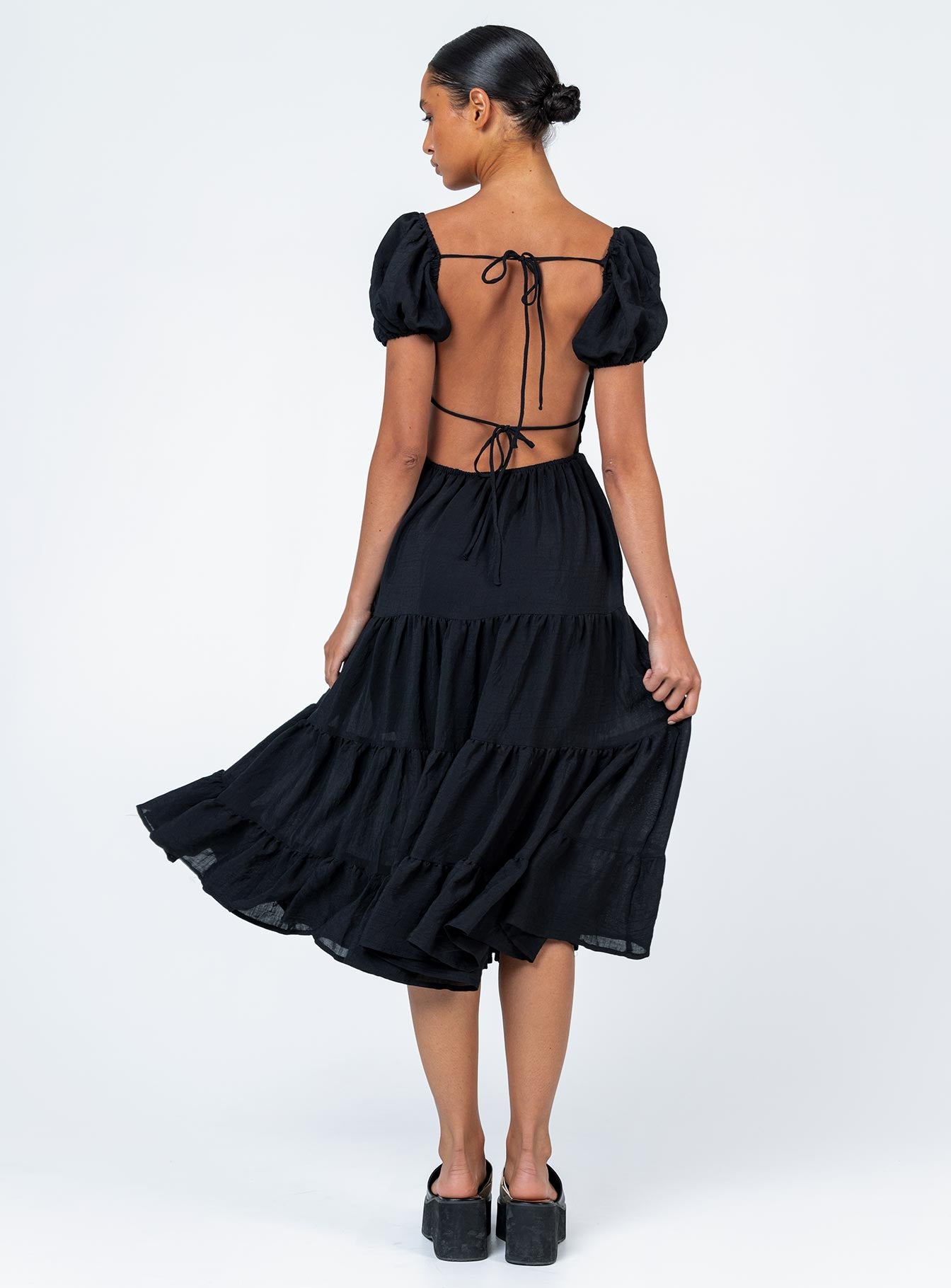 Danny Midi Dress Black - Image 5