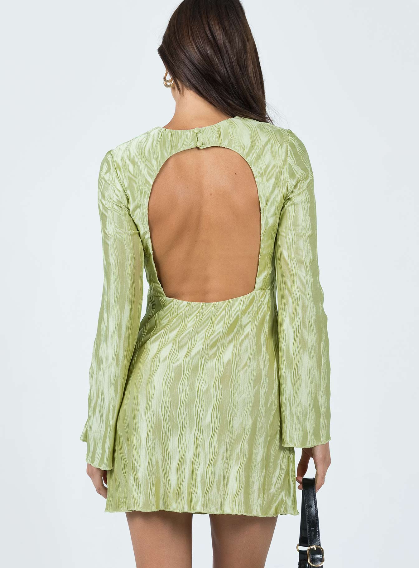 Venaya Mini Dress Green - Image 5