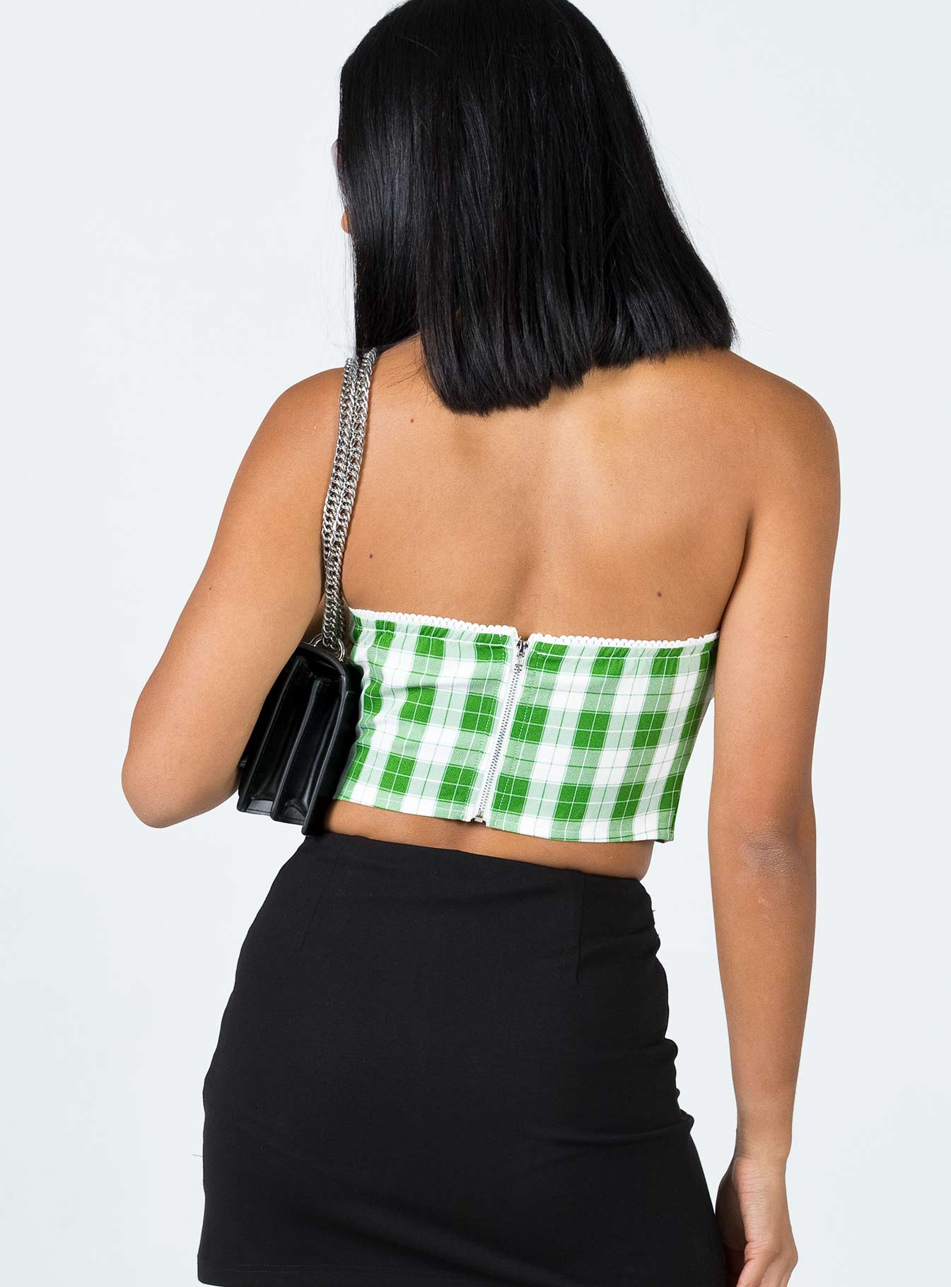 Celestia Strapless Top Green - Image 6