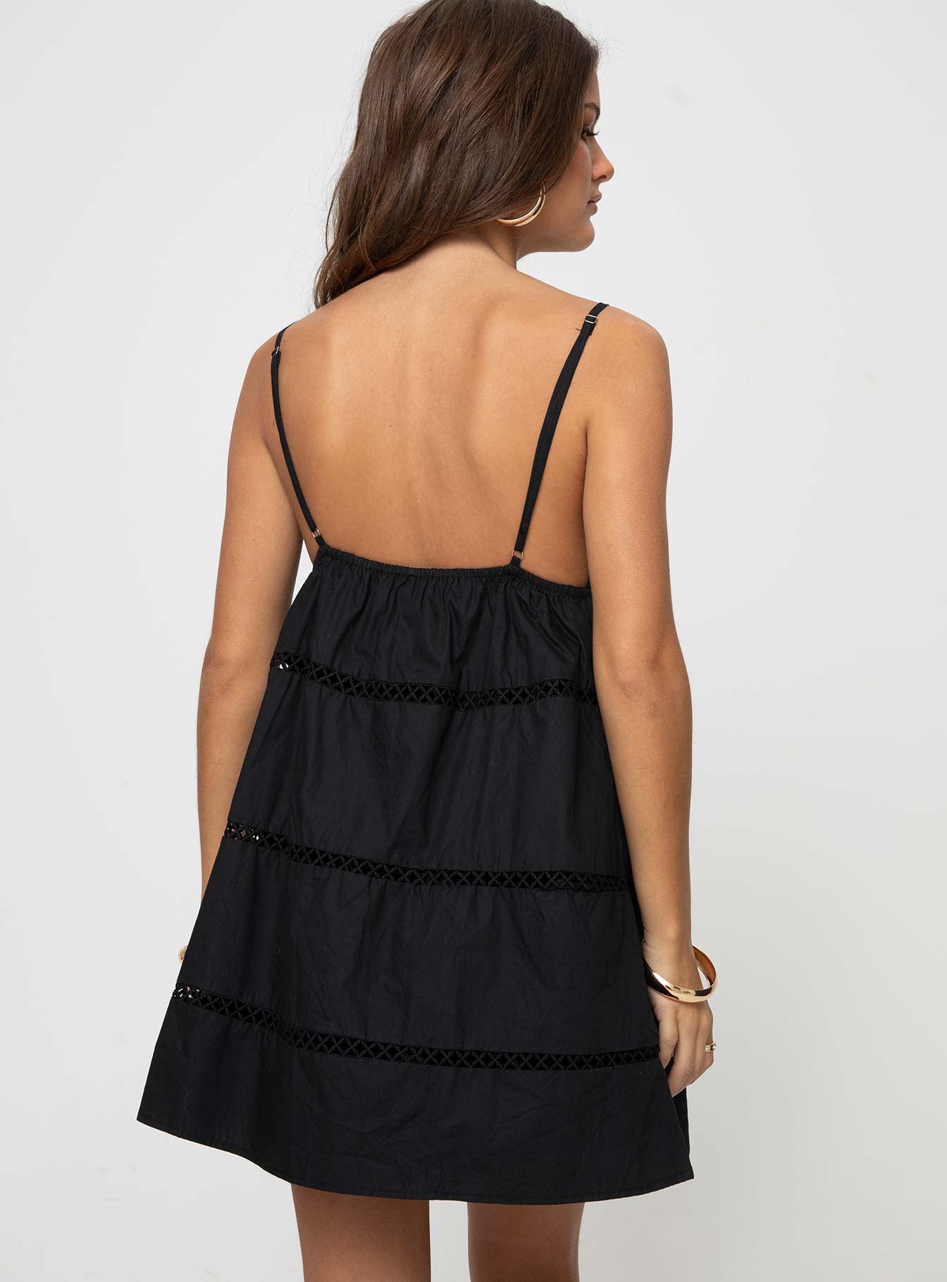 Kolli Mini Dress Black - Image 4