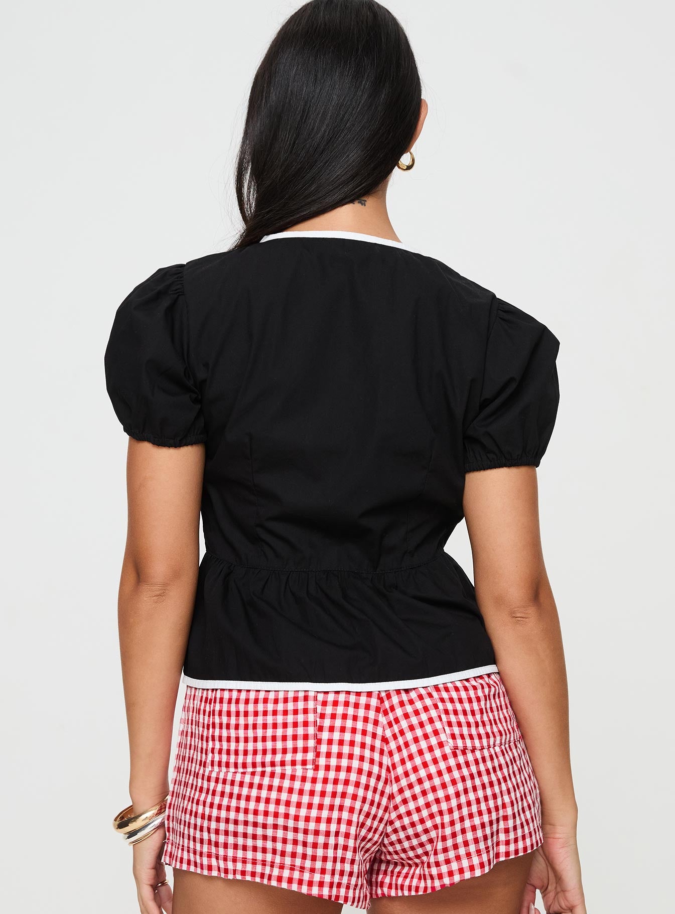 Ryota Blouse Black - Image 5