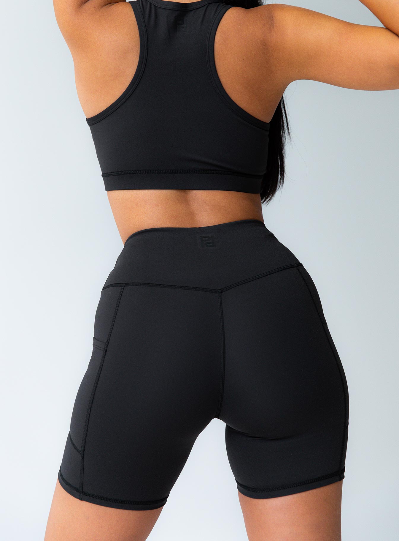 Conquer Activewear Shorts Black - Image 6