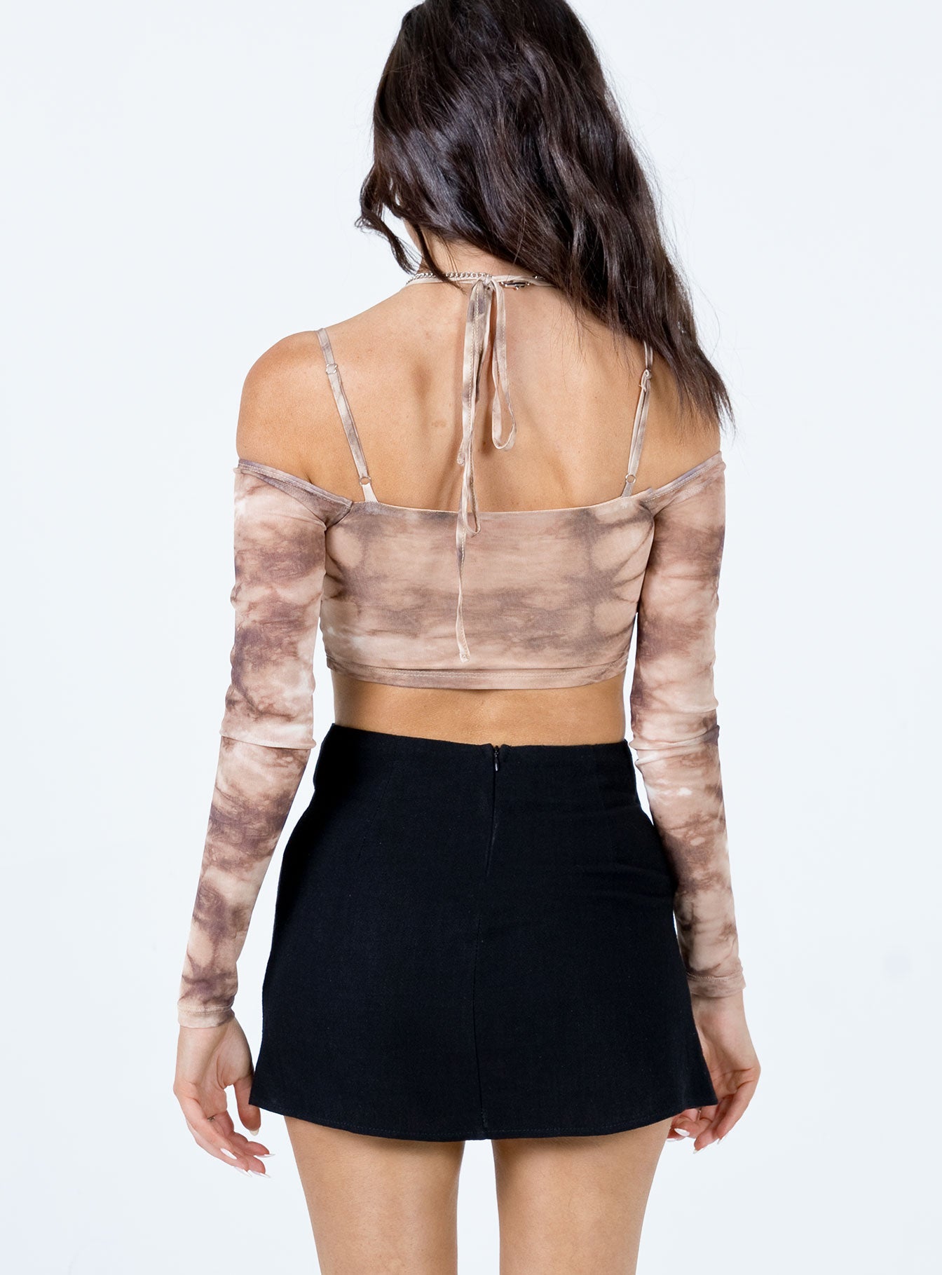 Selby Mini Skirt Black - Image 8