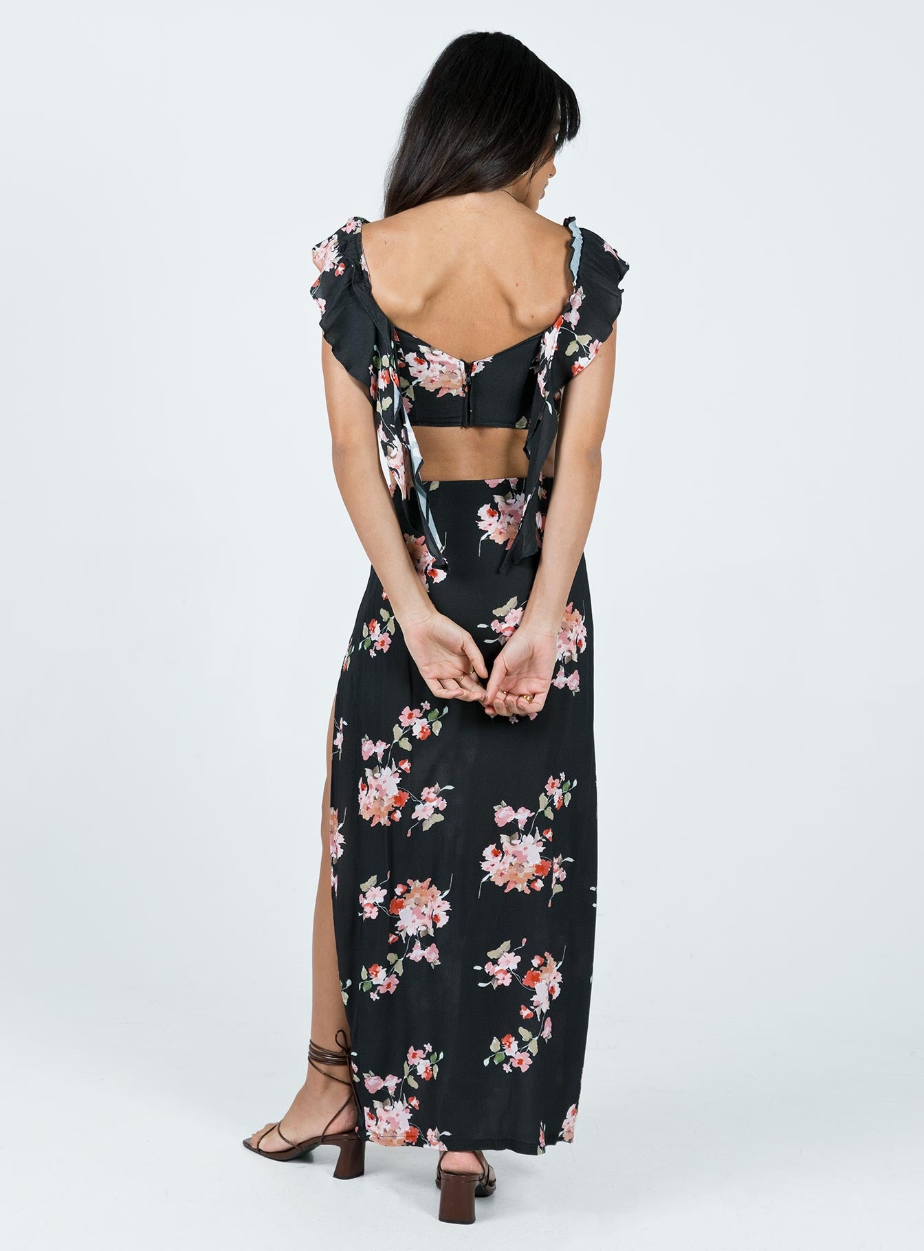 So Romantic Maxi Skirt Multi - Image 5