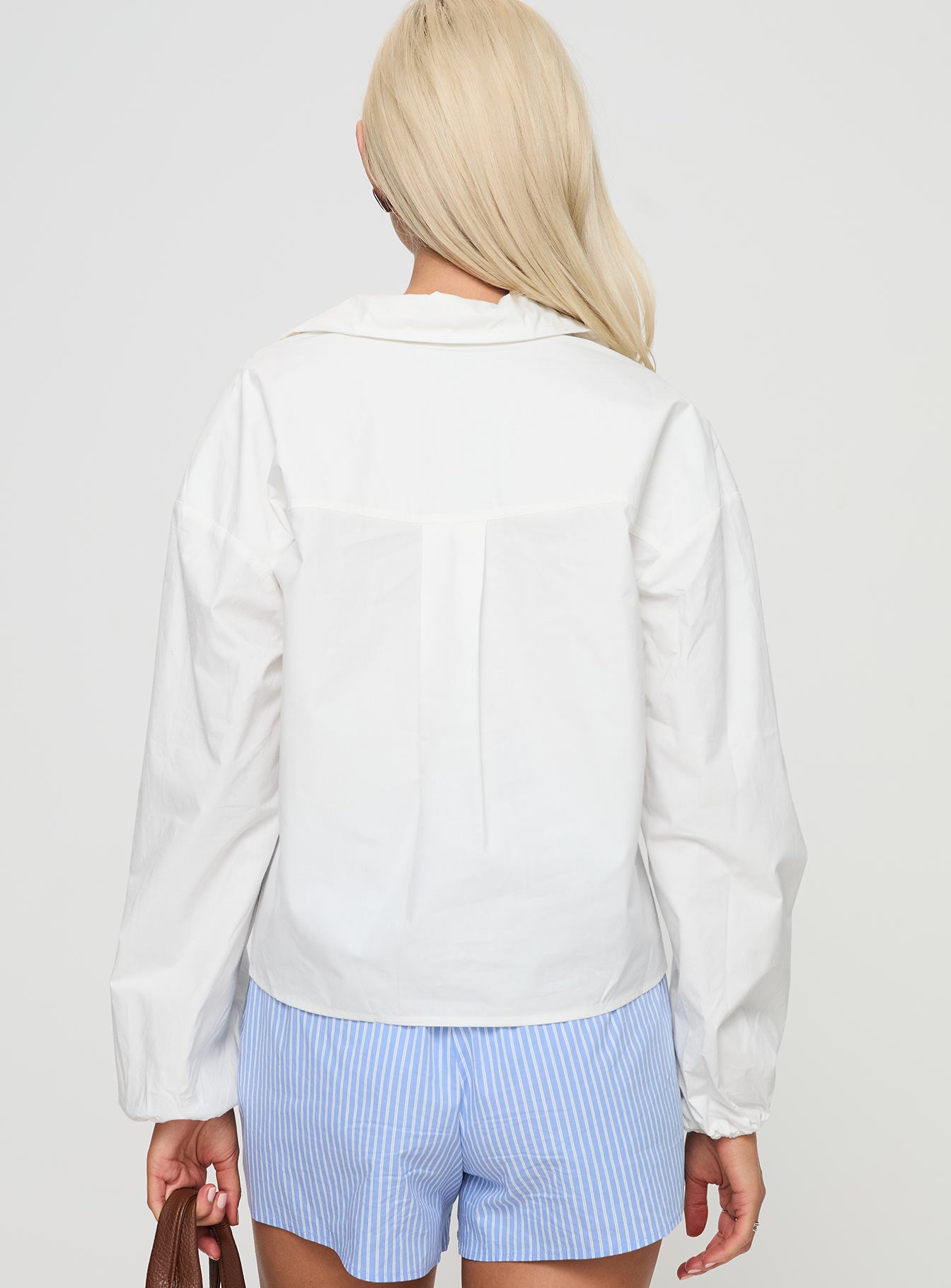 Rinon Long Sleeve Top White - Image 5