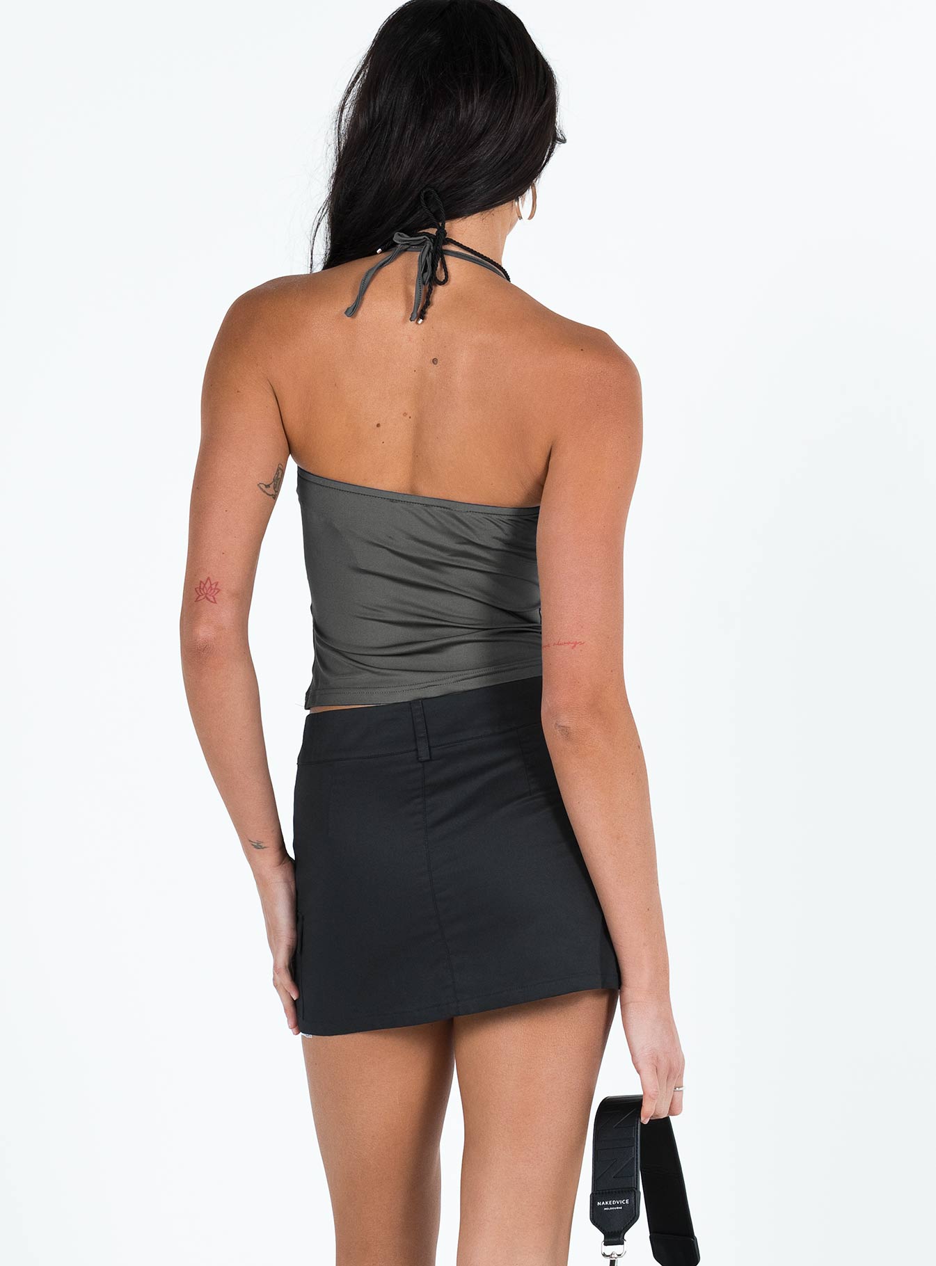 Jameson Mini Skirt Black - Image 5