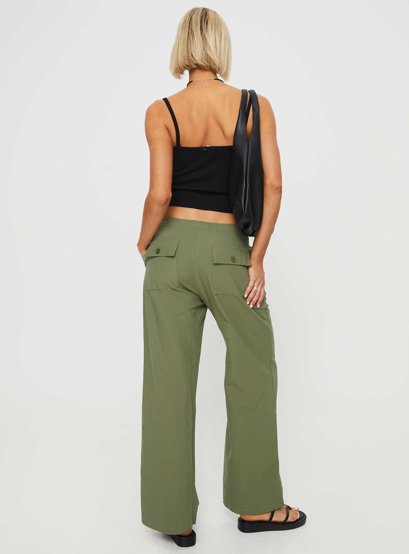 Nalinee Pants Olive - Image 5
