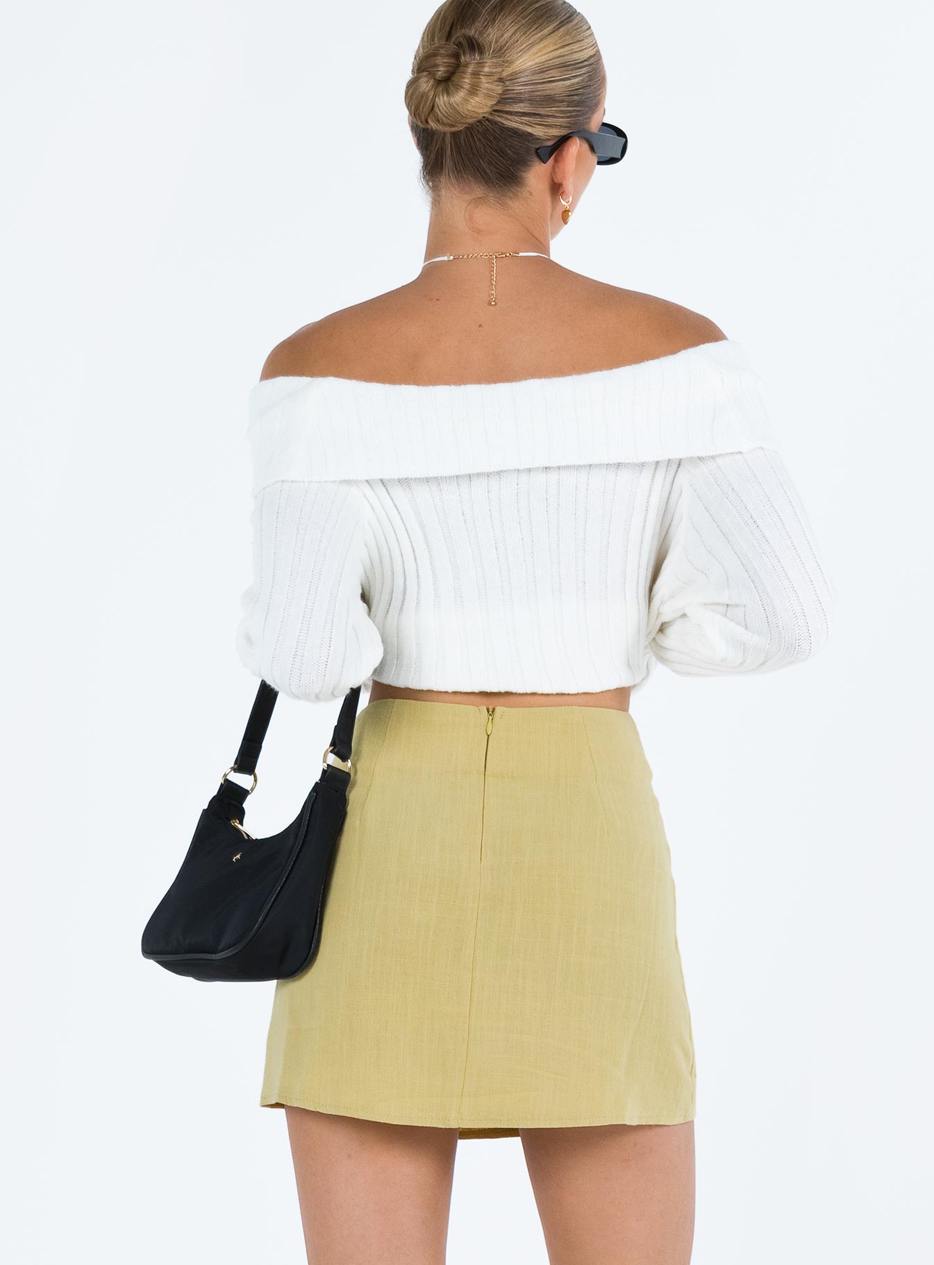 Selby Mini Skirt Lemon - Image 5