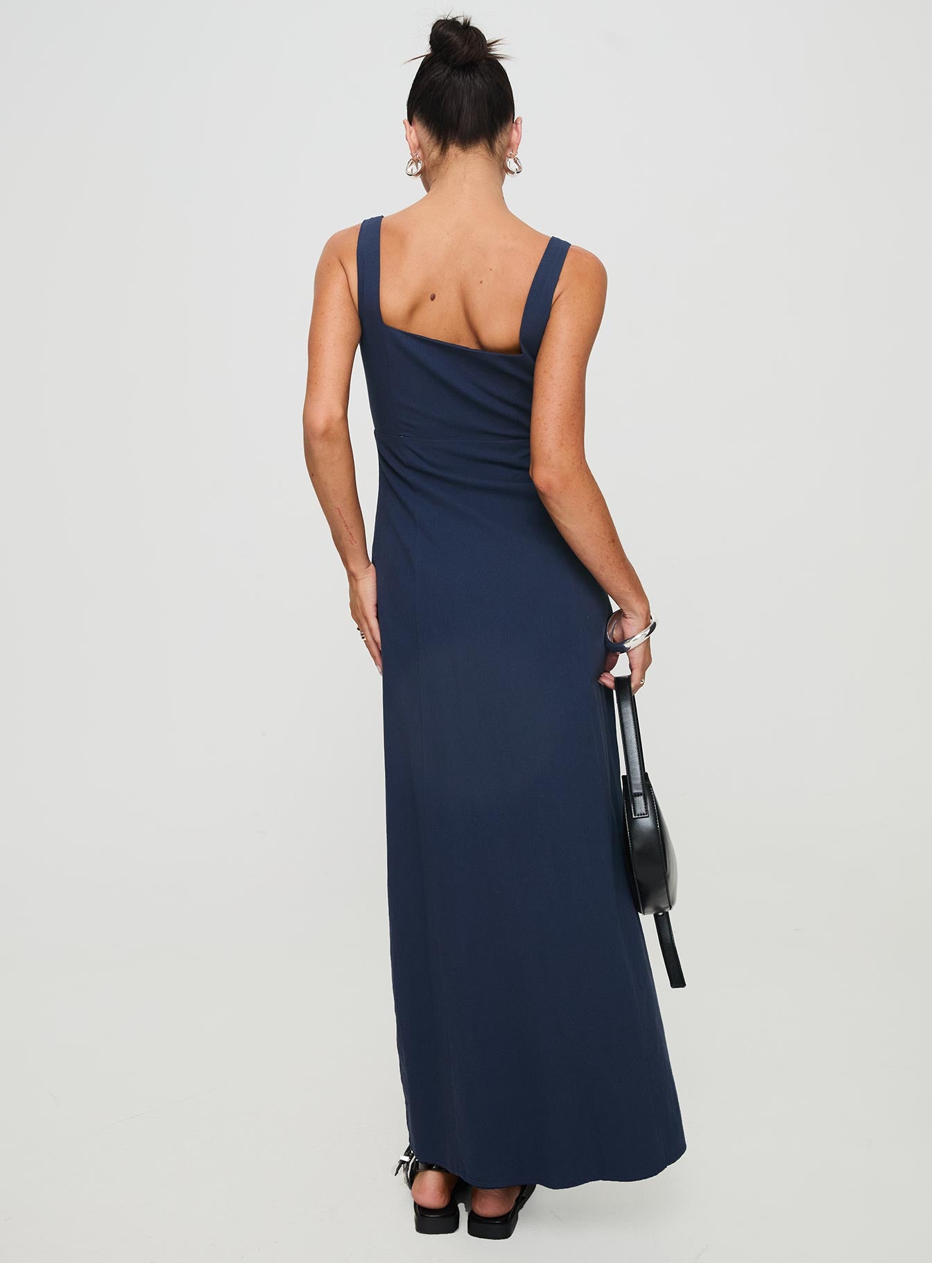 Vaugn Maxi Dress Navy - Image 5