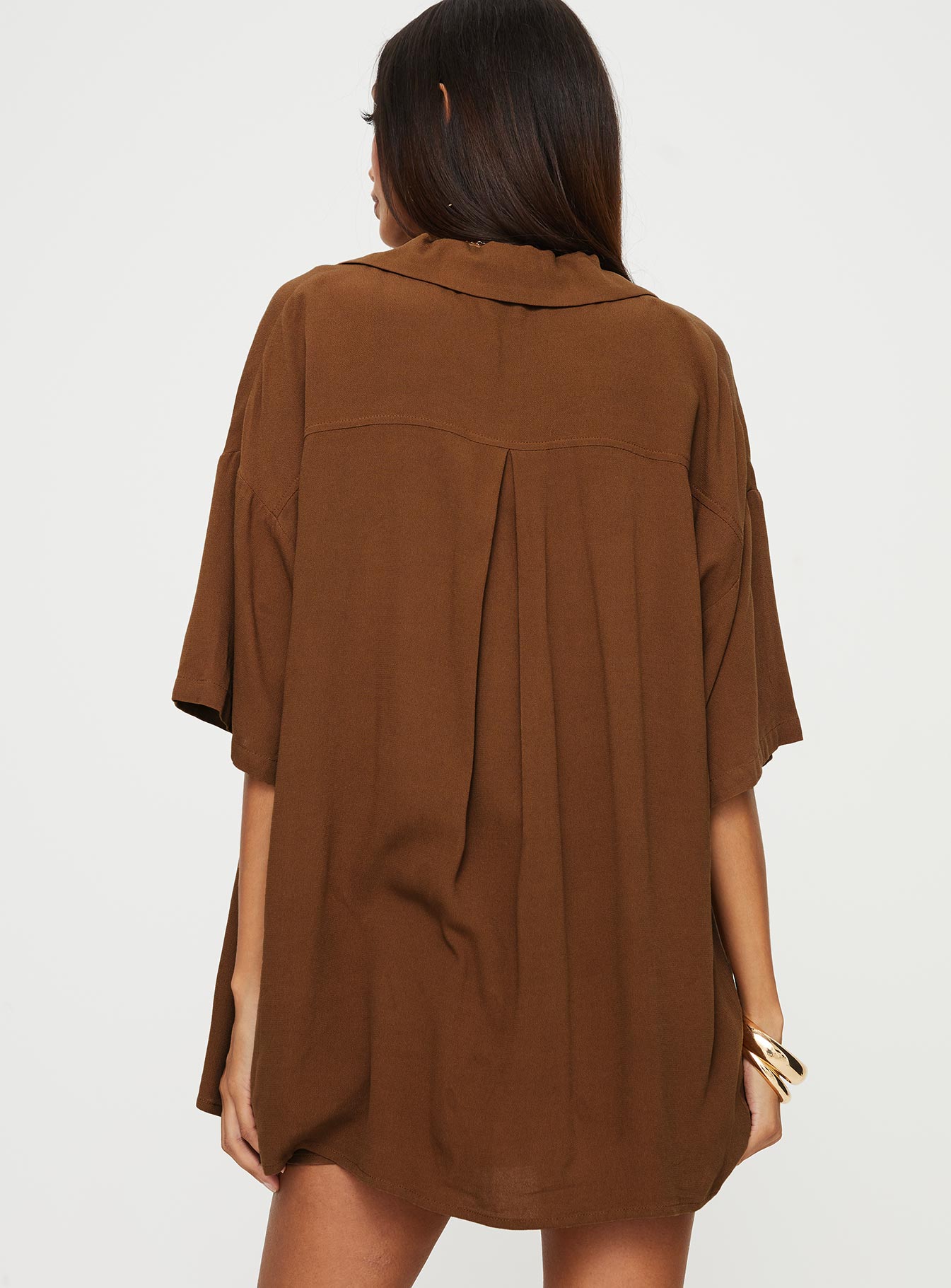 Caraliia Shirt Brown - Image 5