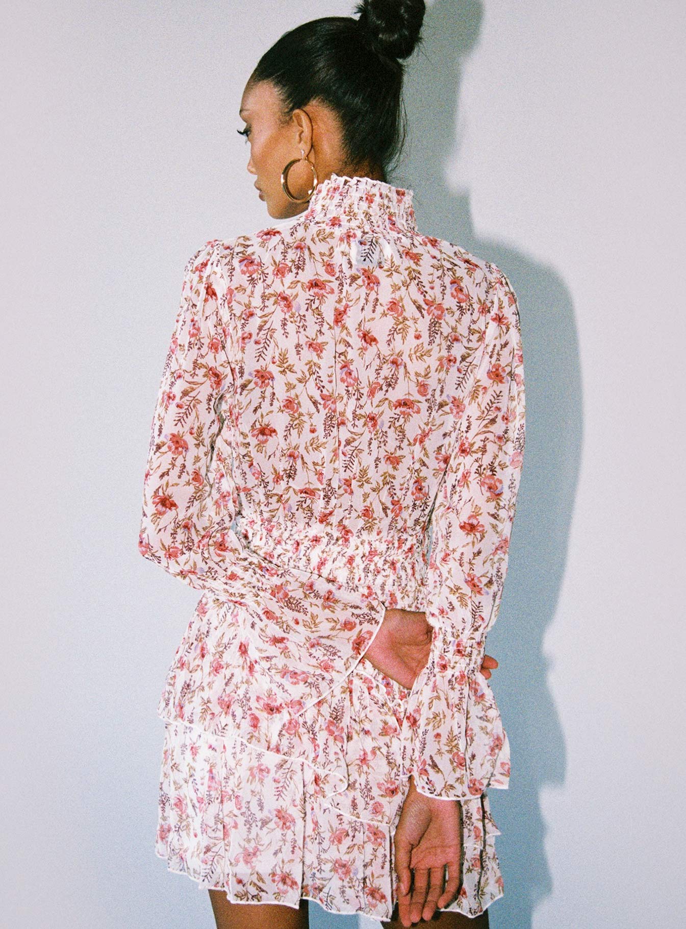 Guetta Mini Dress White - Image 4