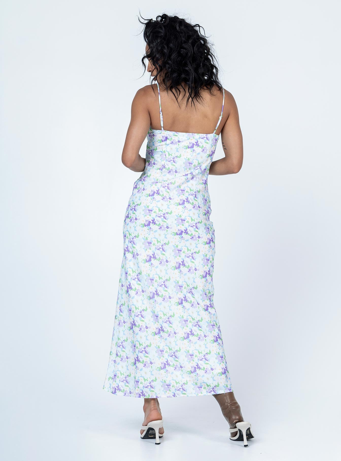 Jamie Maxi Dress Blue - Image 5