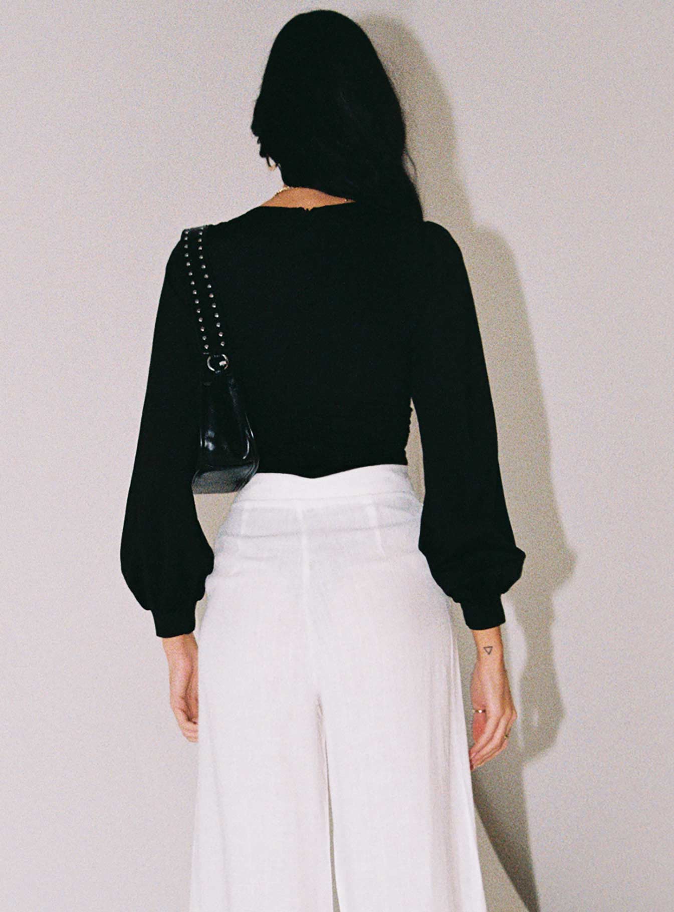 Jude Long Sleeve Bodysuit Black - Image 4