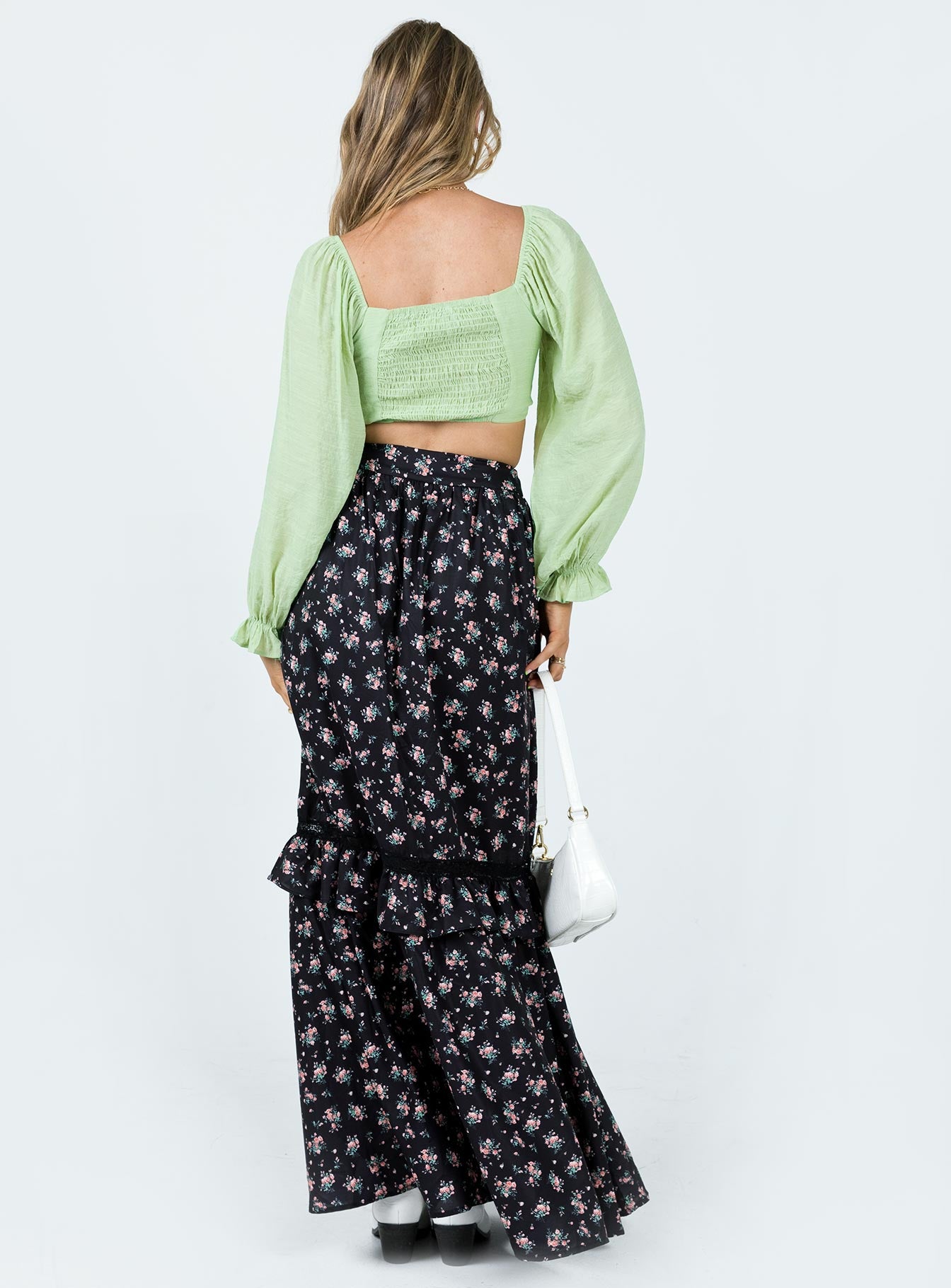 Fowler Maxi Skirt Black - Image 5