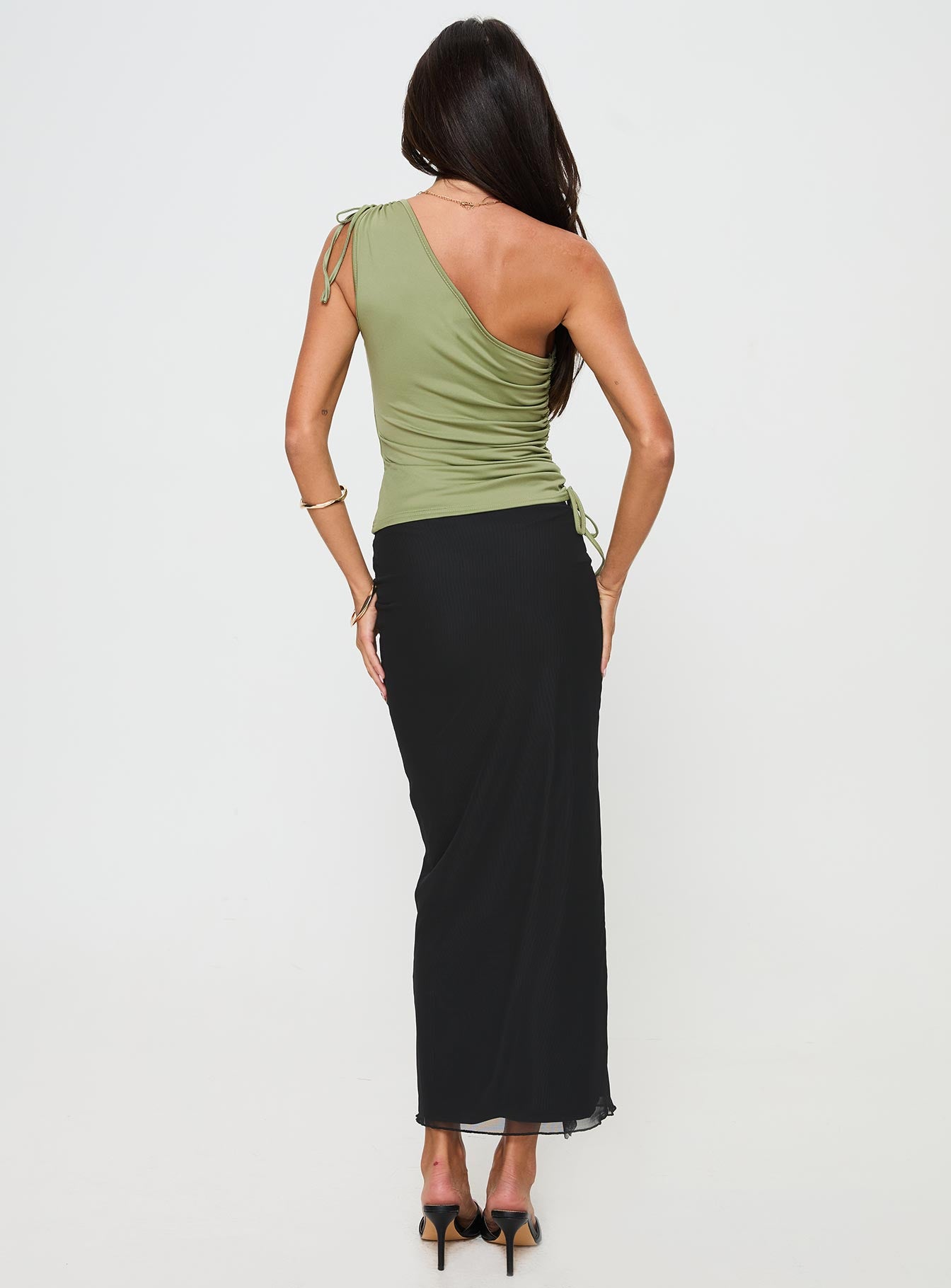 Fleming Maxi Skirt Black - Image 5