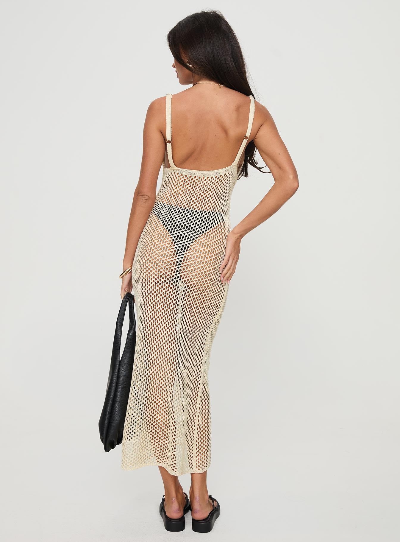 Hawat Maxi Dress Beige - Image 5