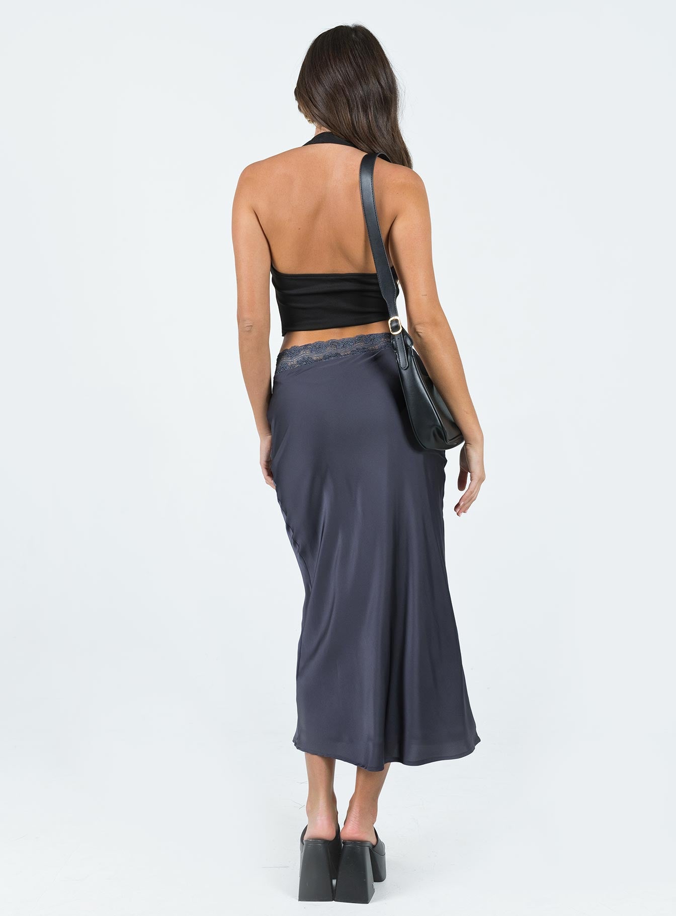 The Charmaine Maxi Skirt Slate - Image 5
