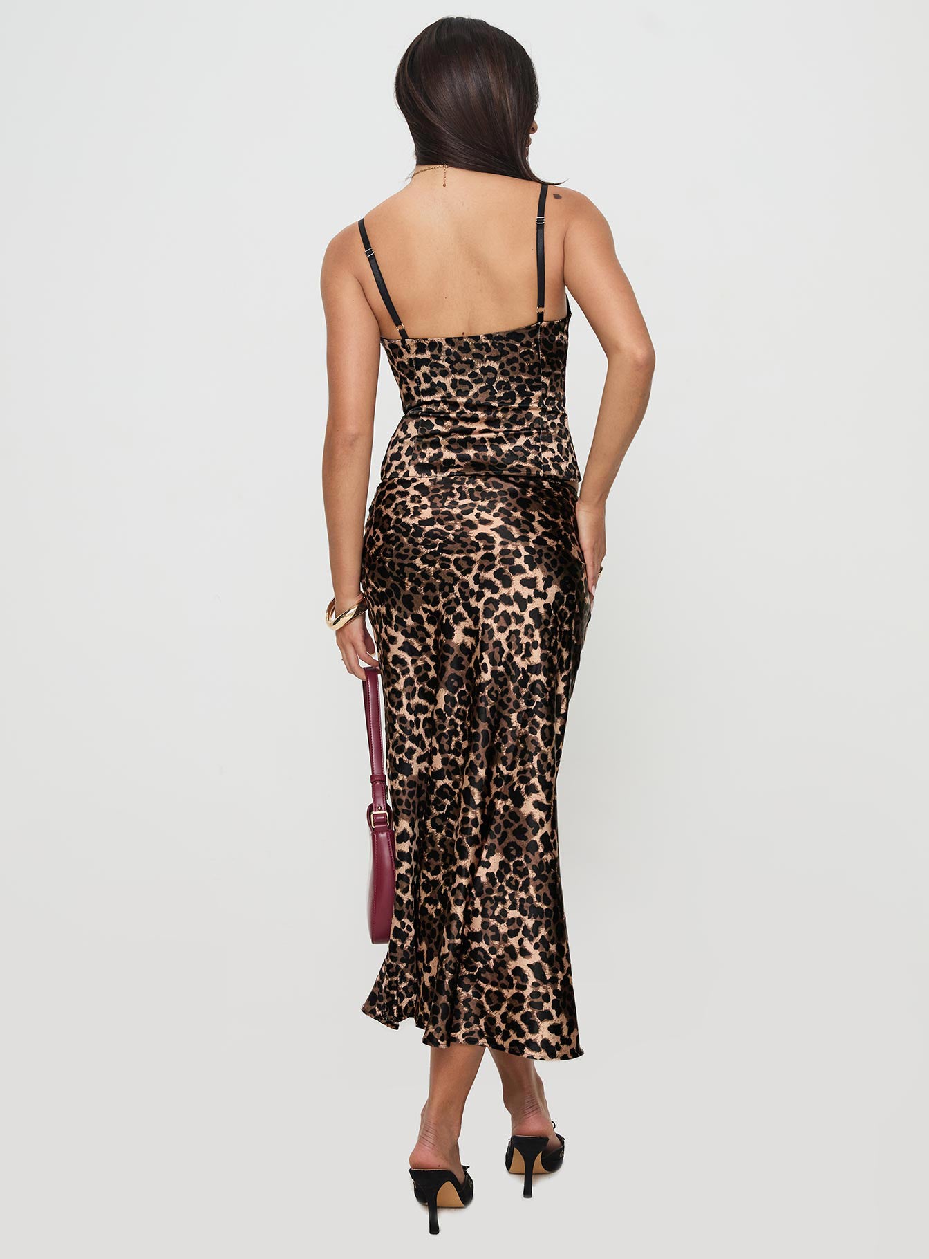 Enigmatic Maxi Skirt Leopard - Image 5