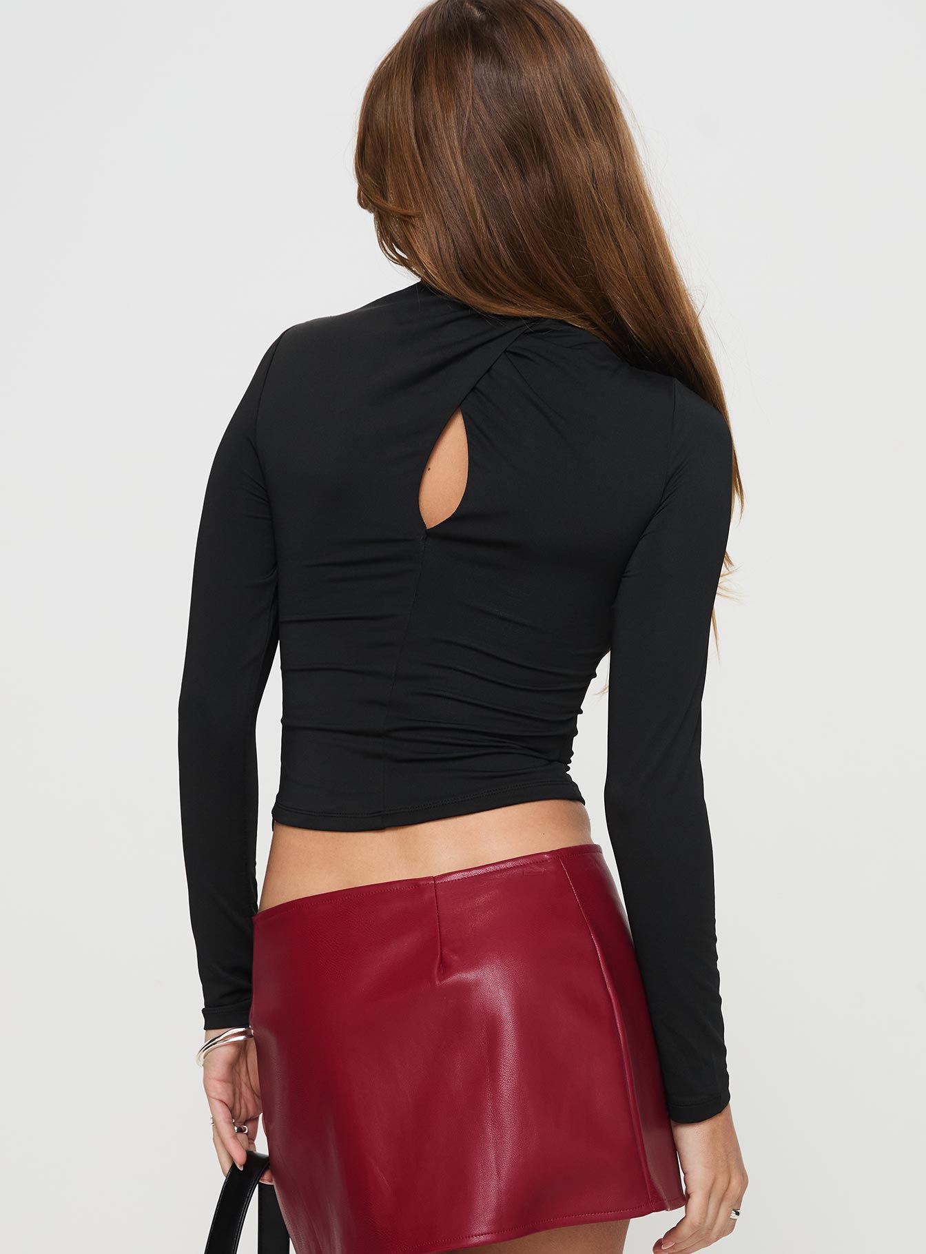 Ganz Long Sleeve Top Black - Image 5