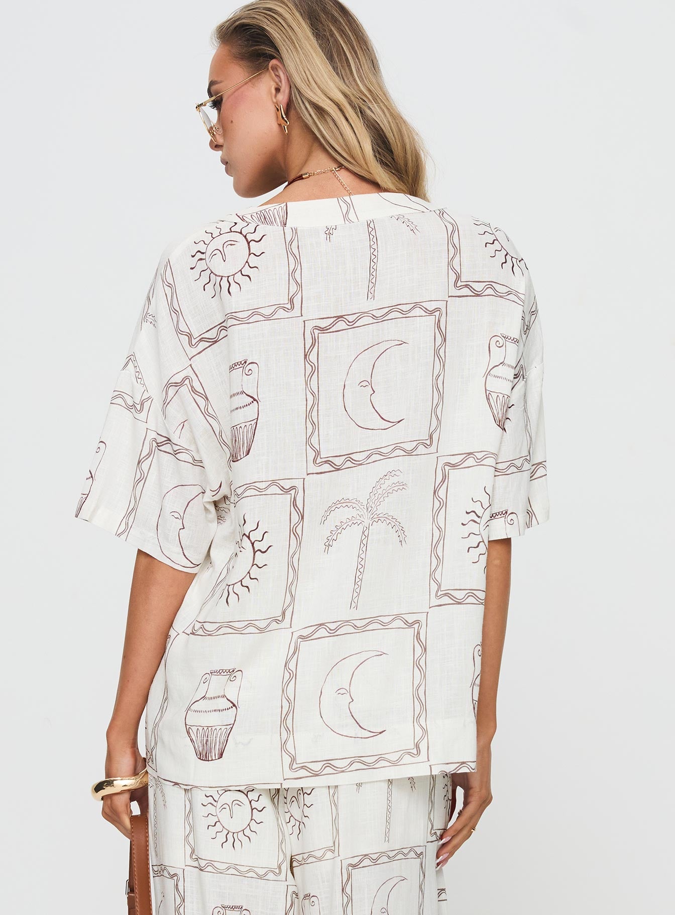 Sun Dream Shirt Cream / Multi - Image 5