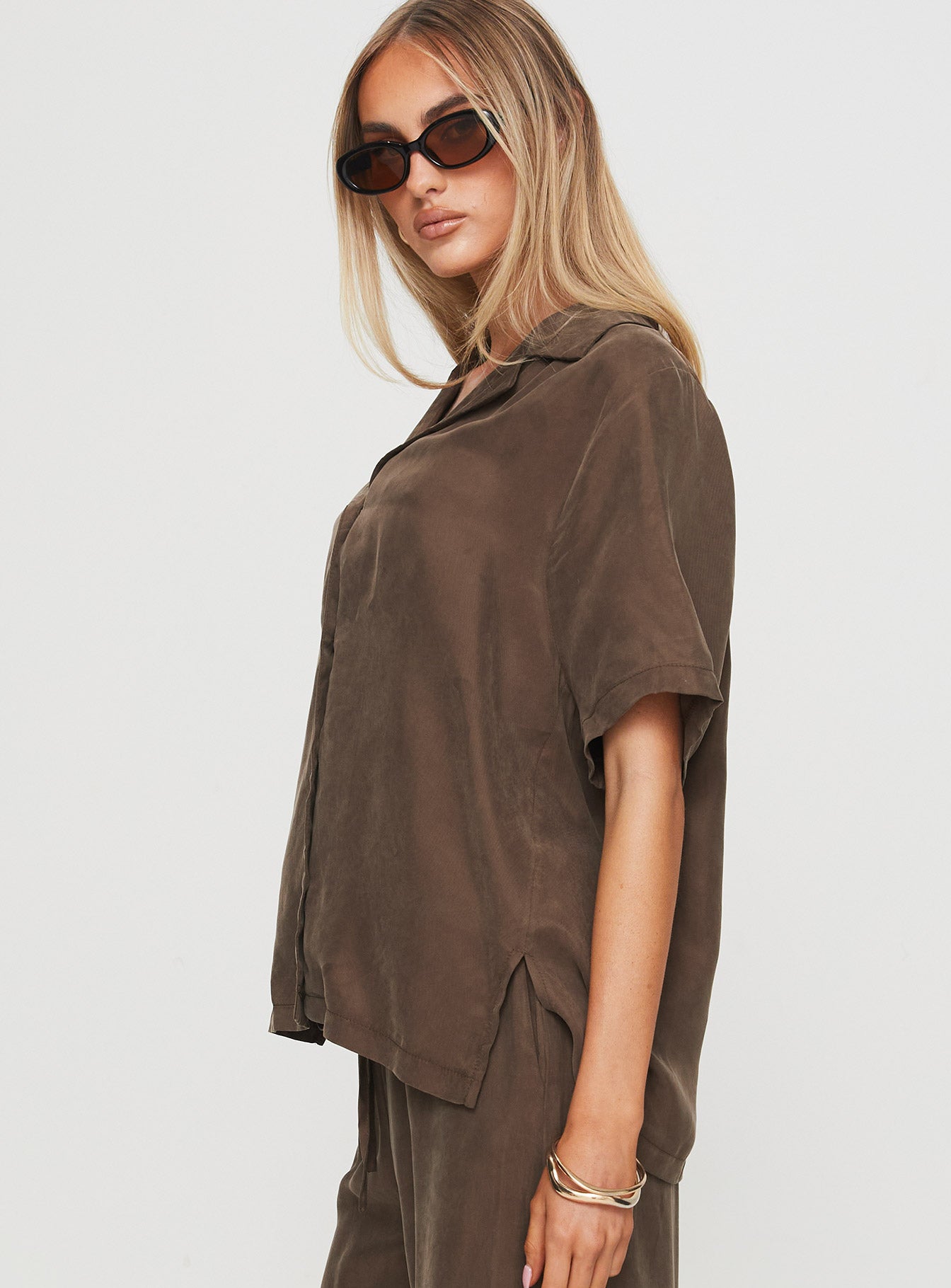 Tranquilis Shirt Brown - Image 5