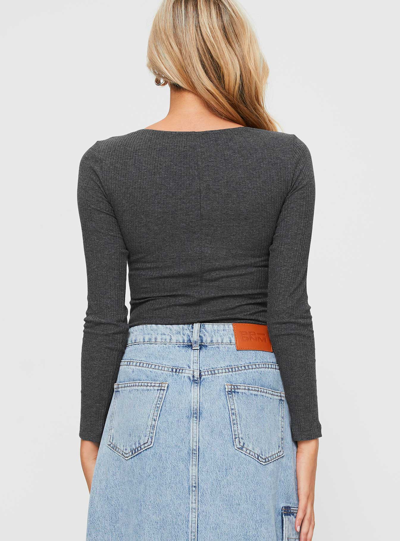 Barlise Bodysuit Grey - Image 4