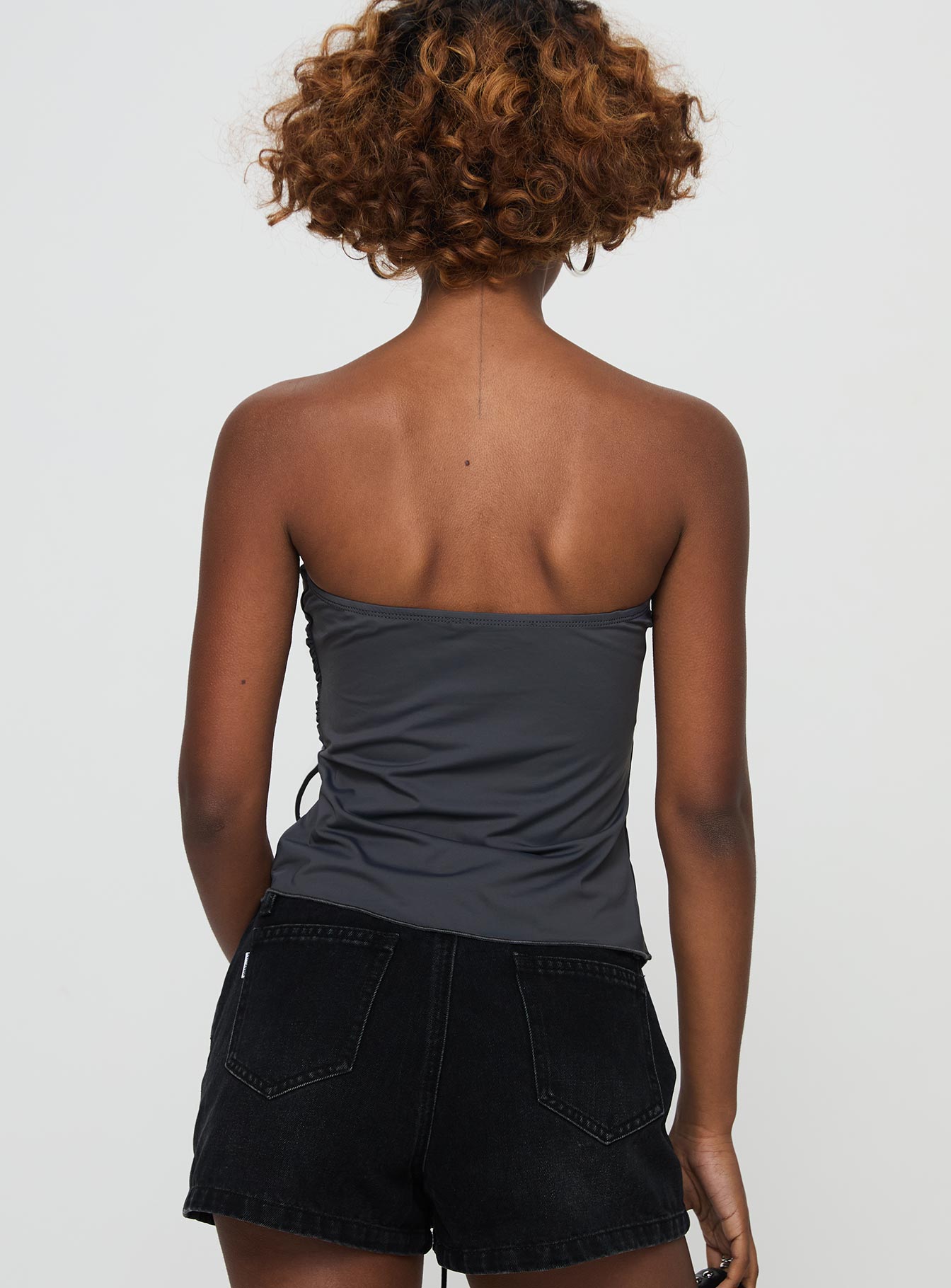 Dessy Strapless Top Slate - Image 5
