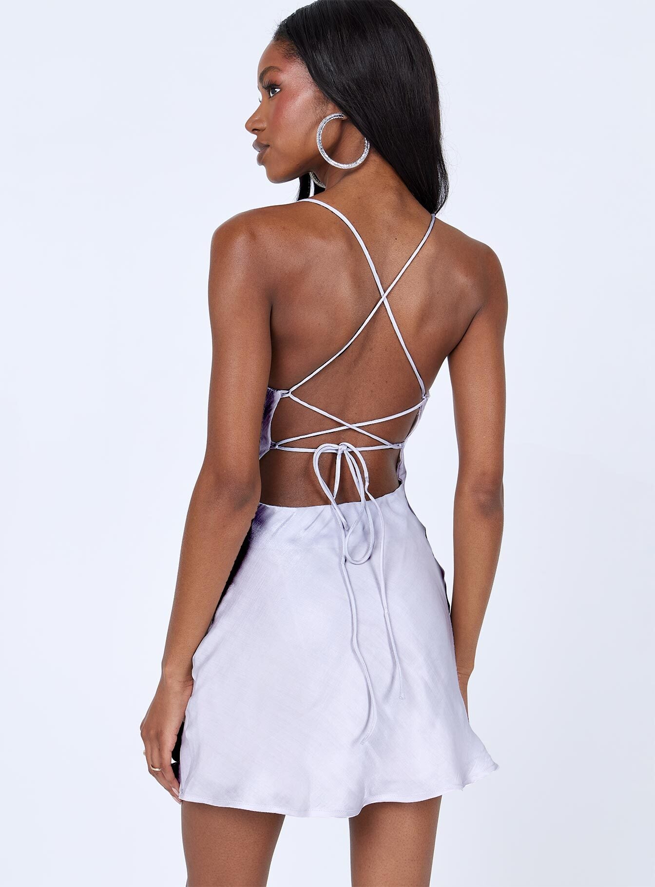 Celena Mini Dress Ivory - Image 4