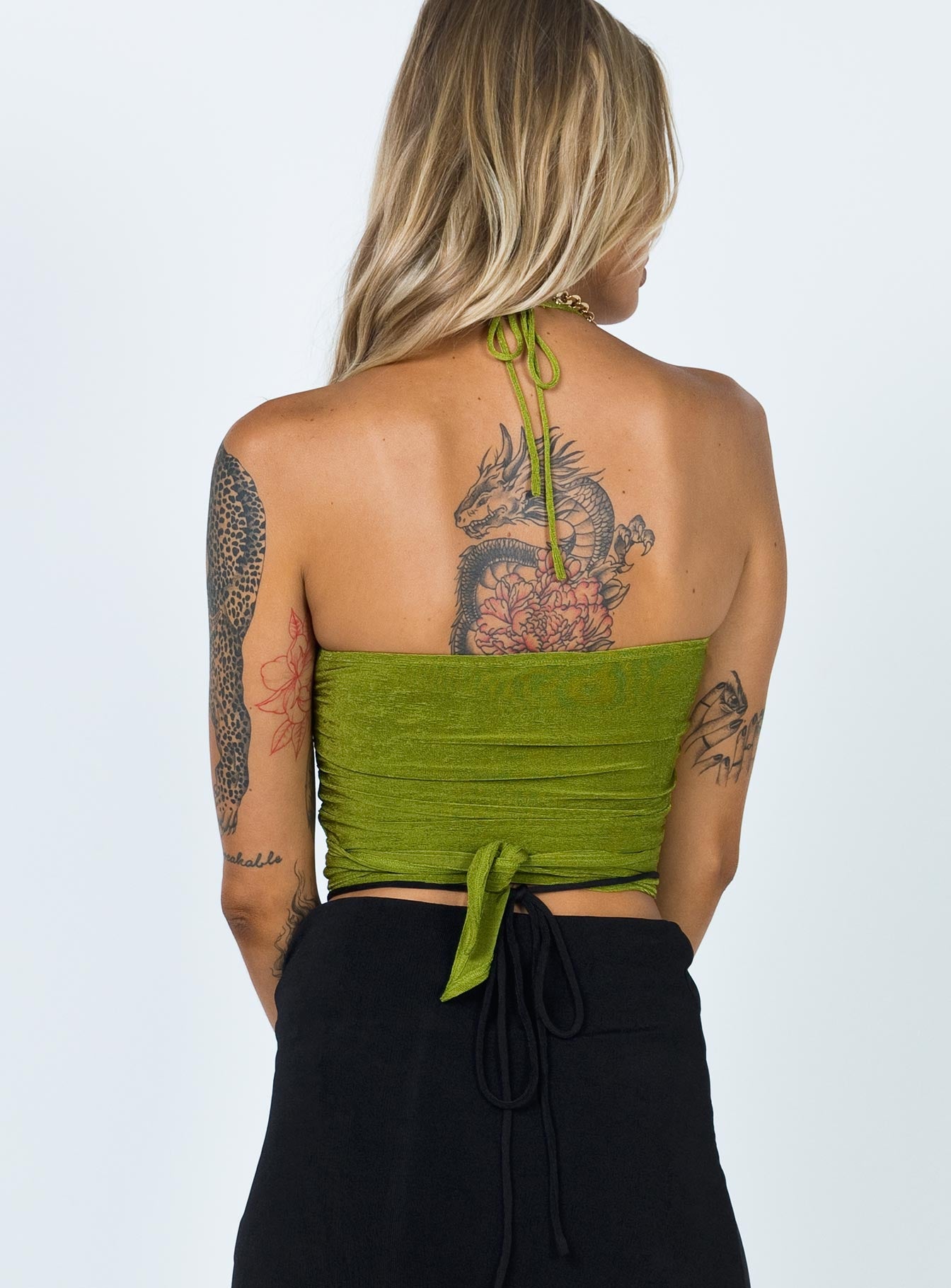 Loriella Ring Detail Crop Top - Image 5