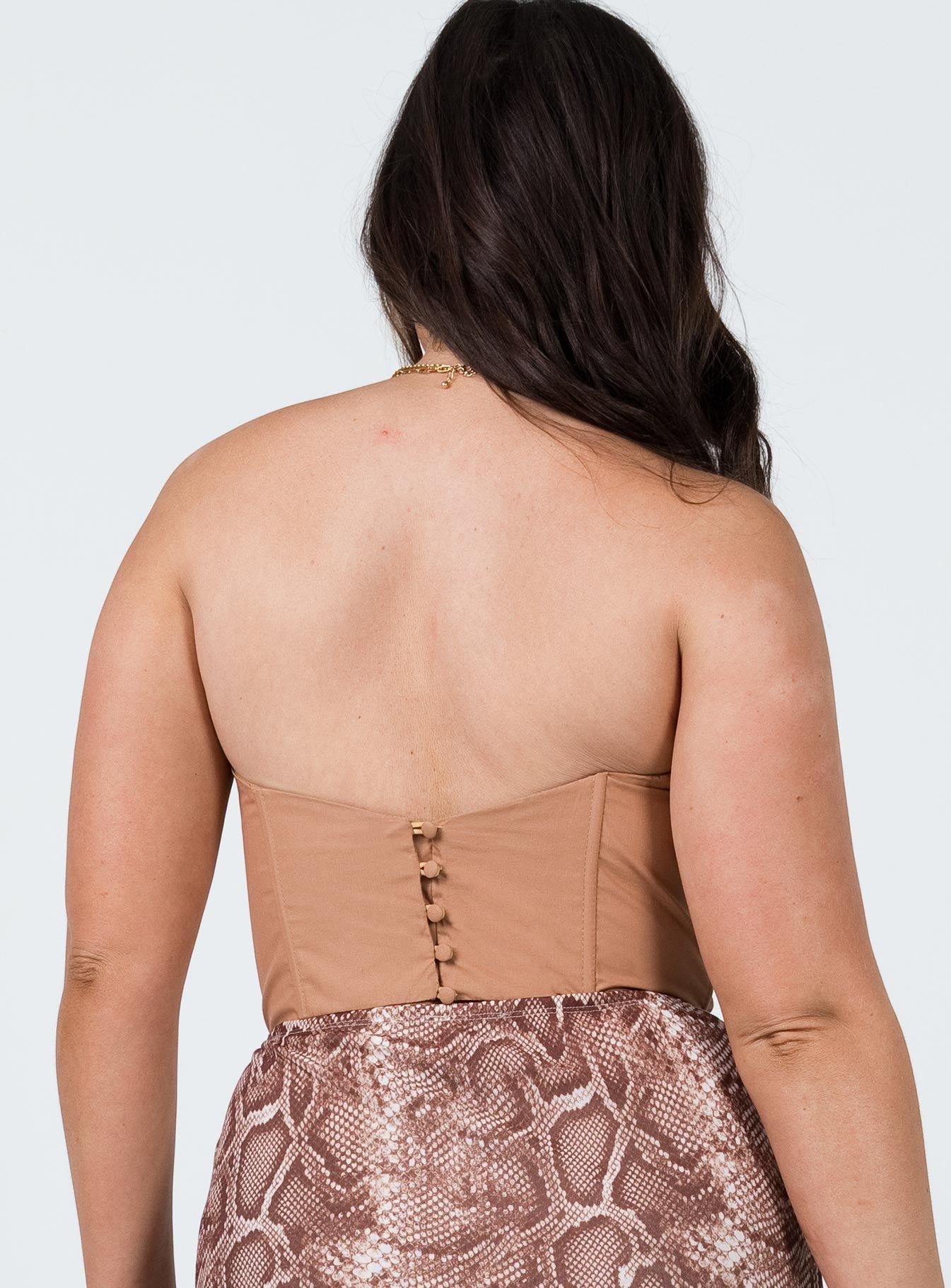 Bad Gal Bustier Brown - Image 5