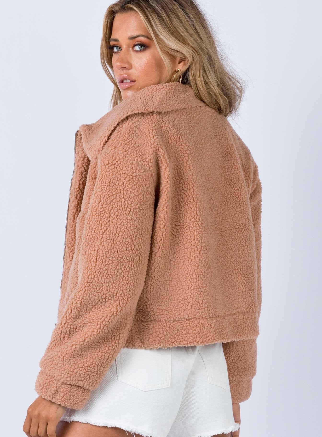 Doria Jacket Tan - Image 5