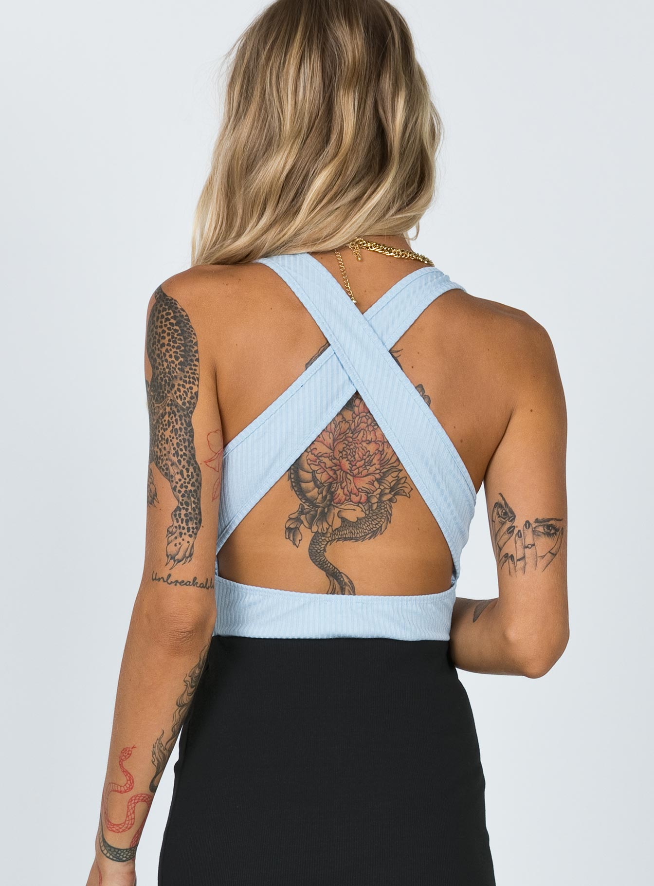 Atticus Bodysuit Blue - Image 4