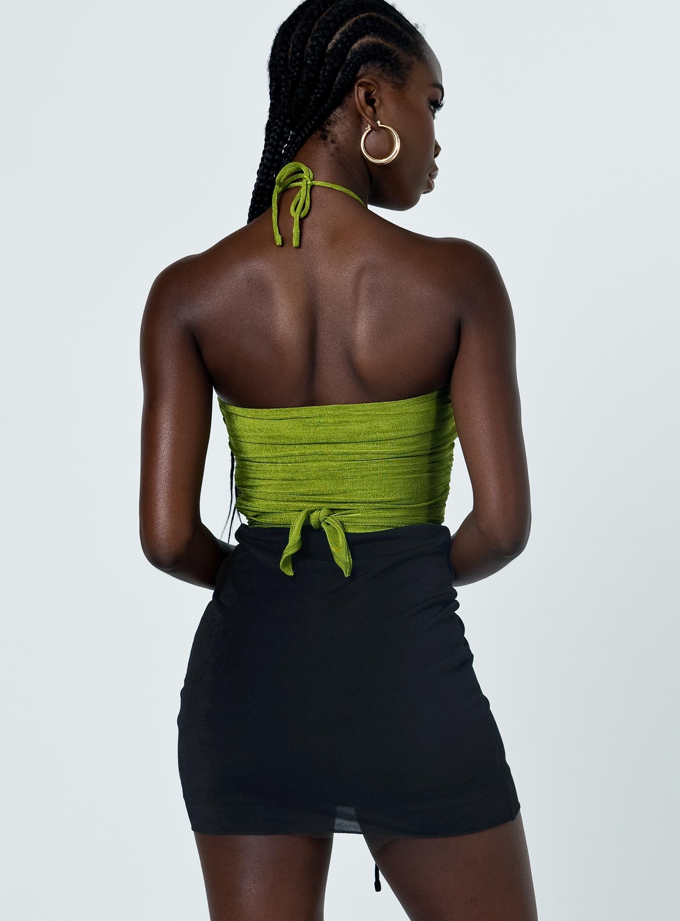 Jester Mini Skirt Black - Image 4