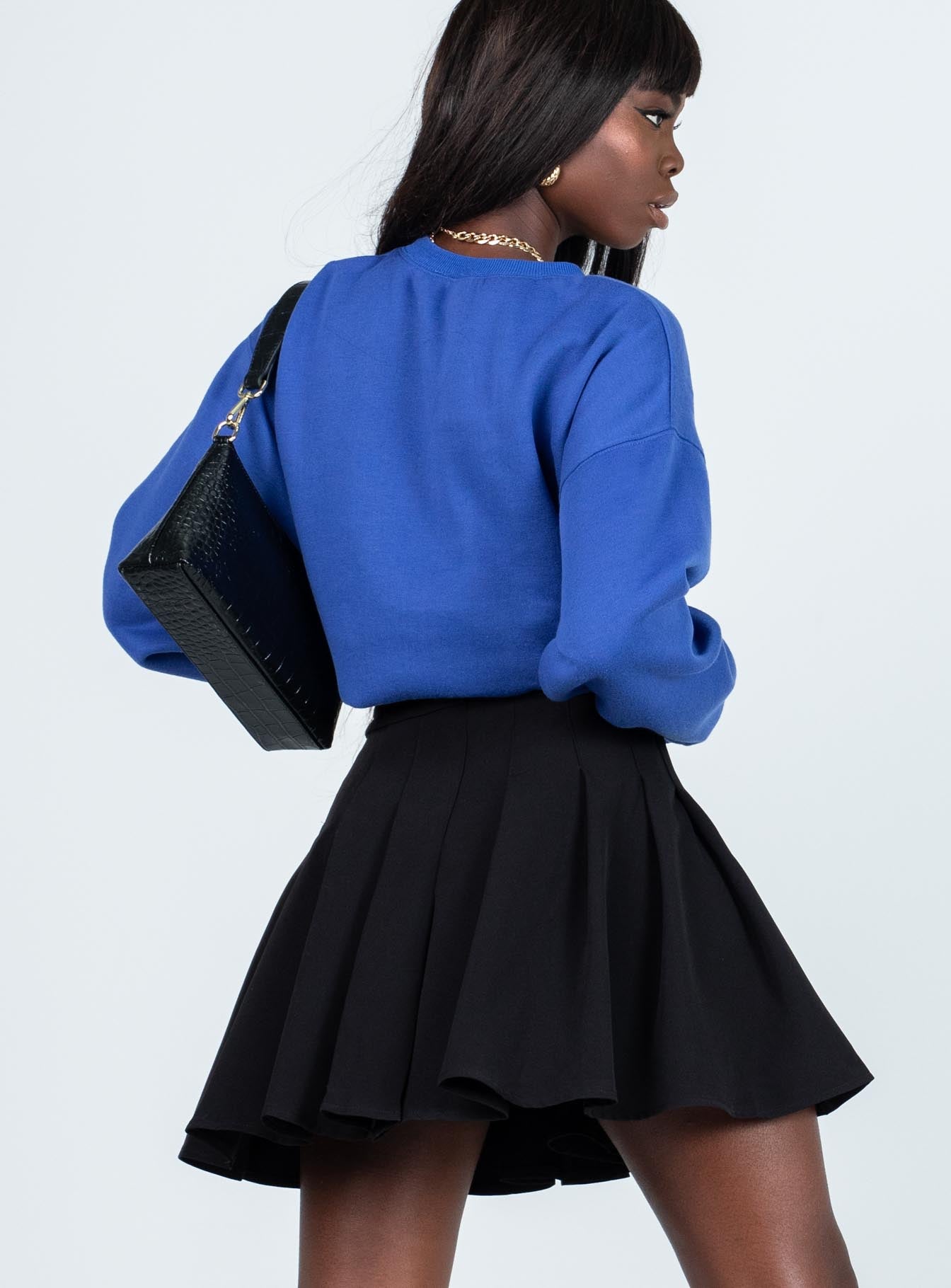 Lucid Mini Skirt Black - Image 5