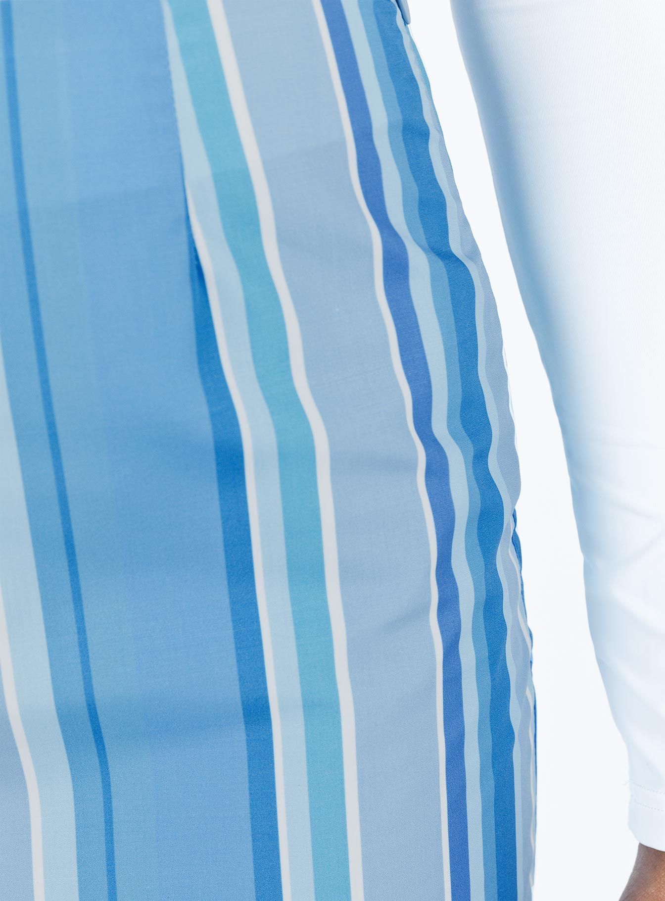 Beechwood Mid Rise Mini Skirt Blue - Image 5