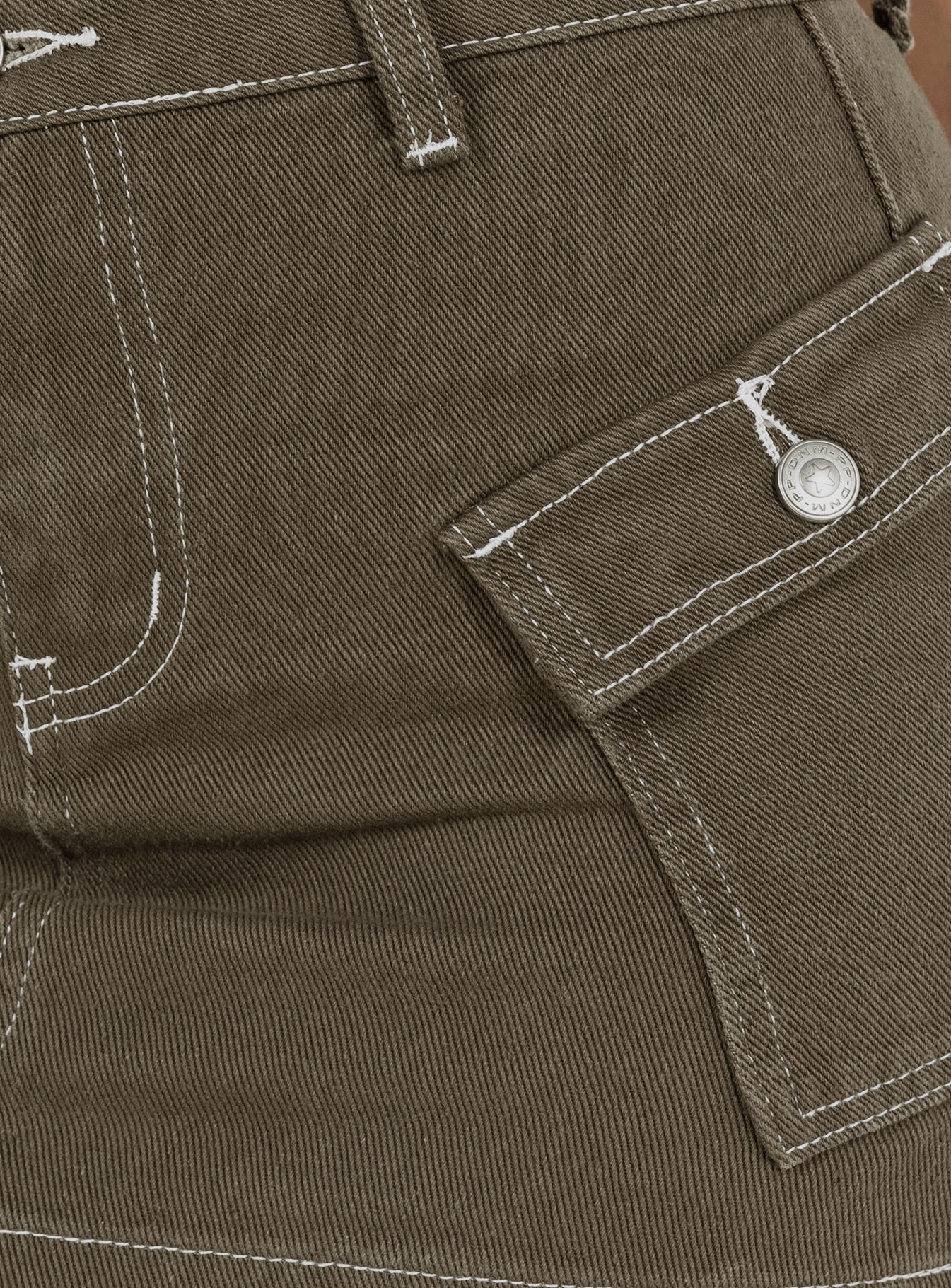 Travers Cargo Skirt Green - Image 8