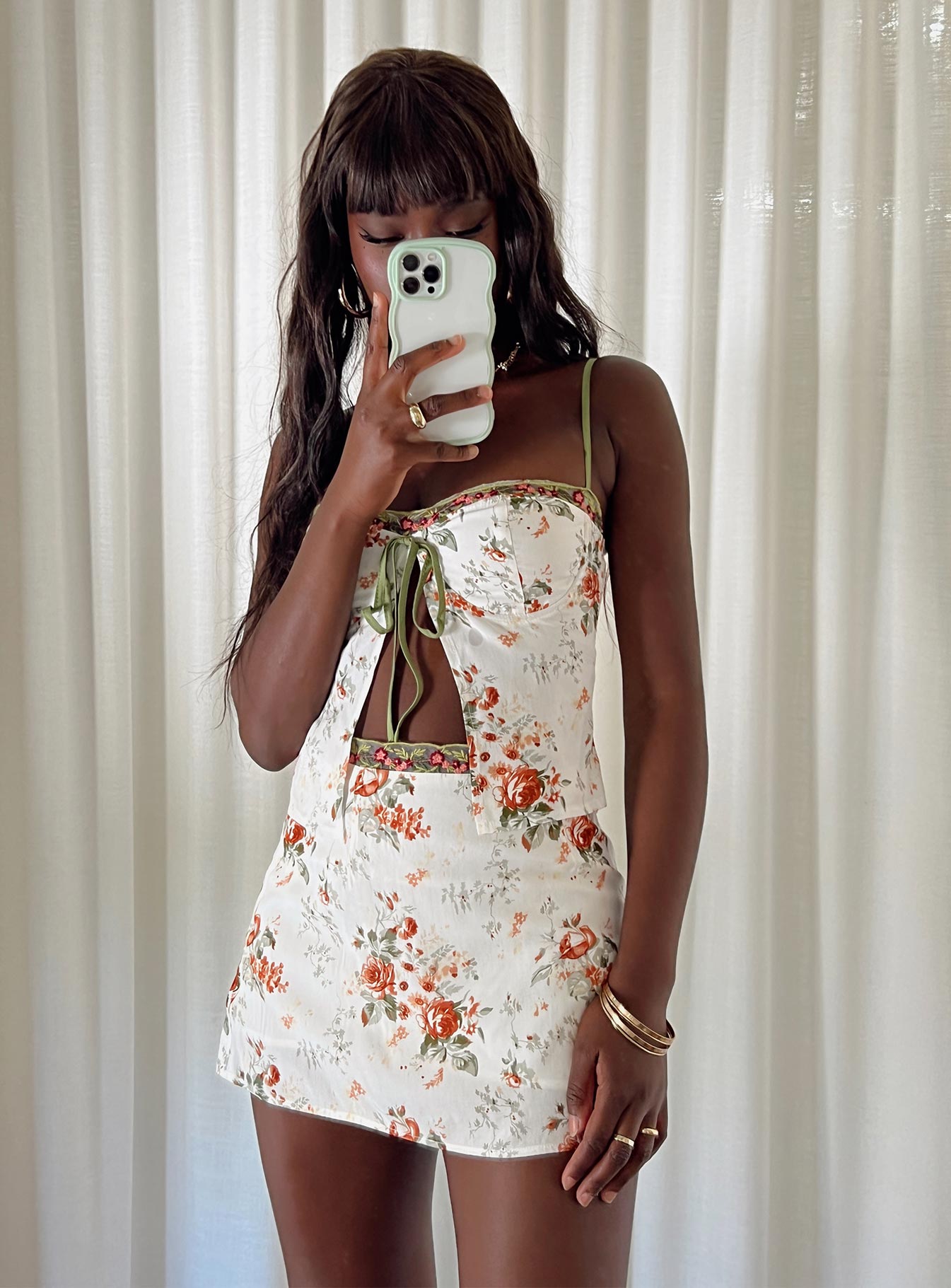 Ringa Rosey Mini Skirt Multi - Image 8