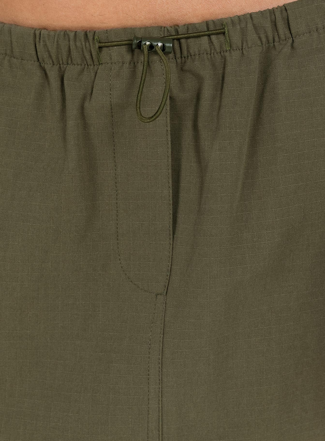 Geneve Maxi Skirt Olive Green - Image 6