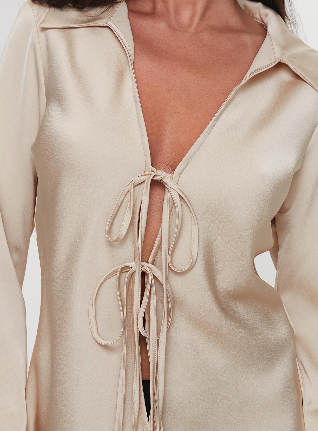 Way Life Goes Long Sleeve Top Champagne - Image 5