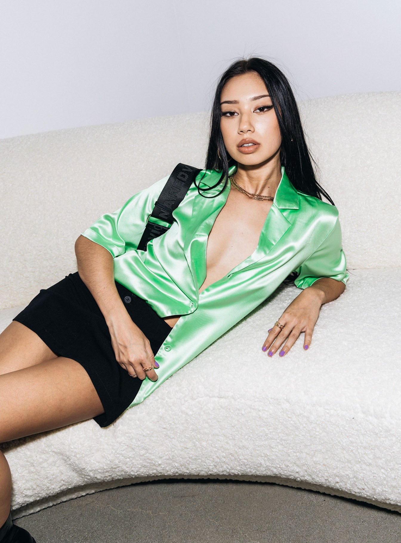 Leona Shirt Green - Image 6